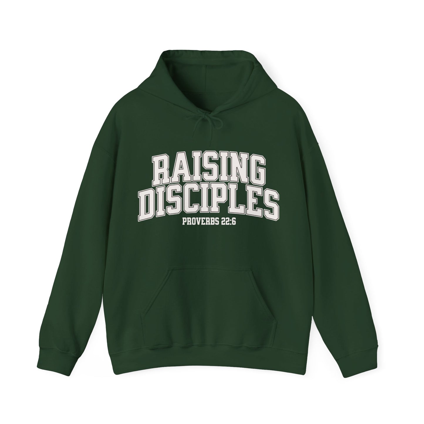 Raising Disciples - Mens - Varsity Hooded Sweatshirt