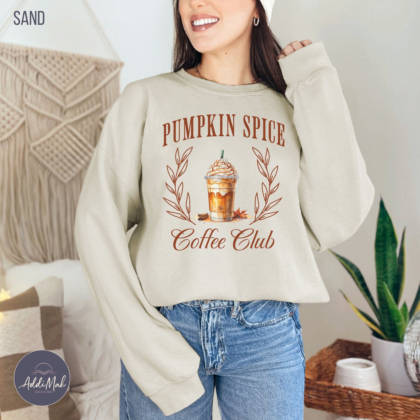 Pumpkin Spice Coffee Club Sweatshirt