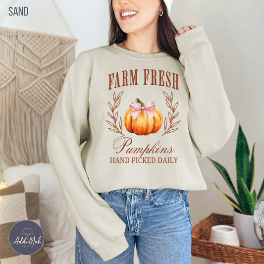 Farm Fresh Pumpkins Sweatshirt