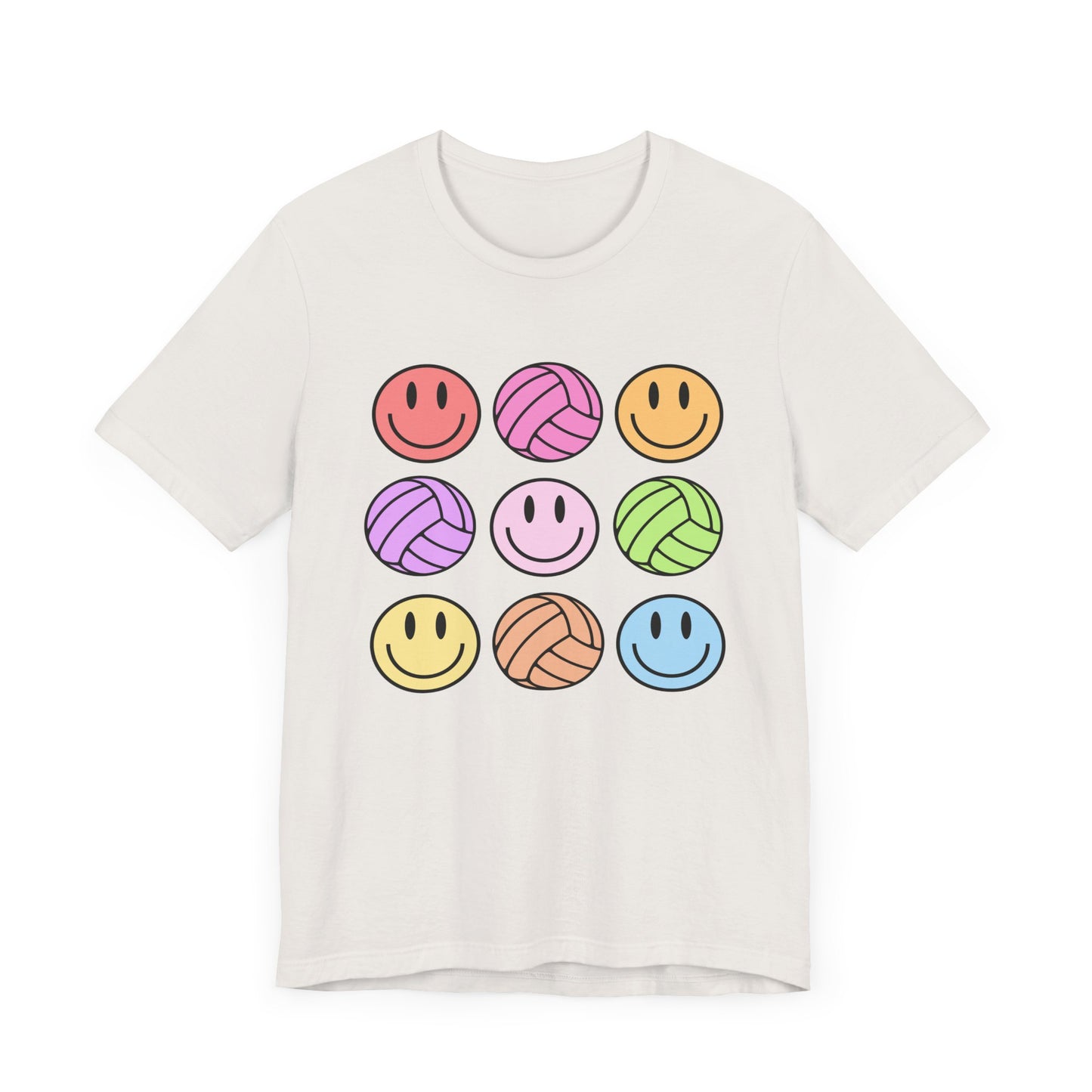 Retro Volleyball Smiley Shirt