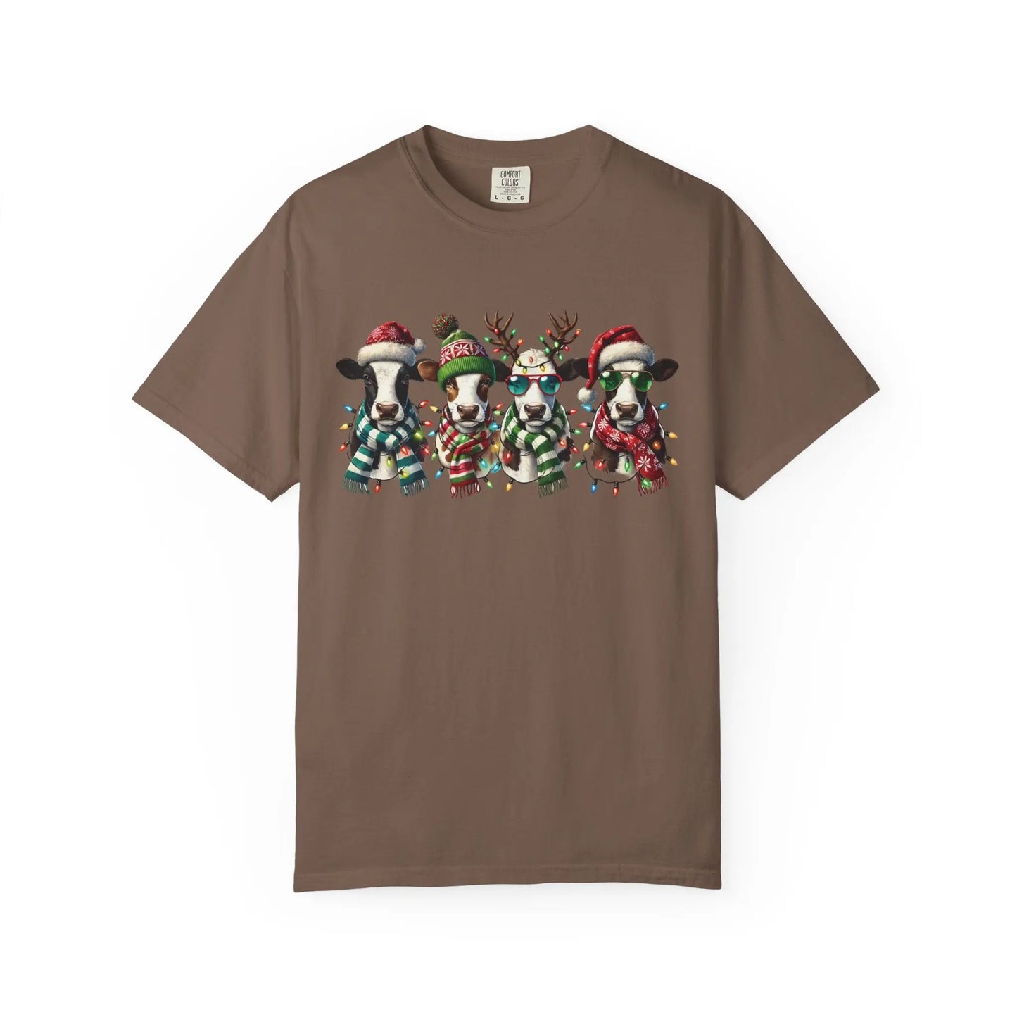 Christmas Cows T-Shirt Printify