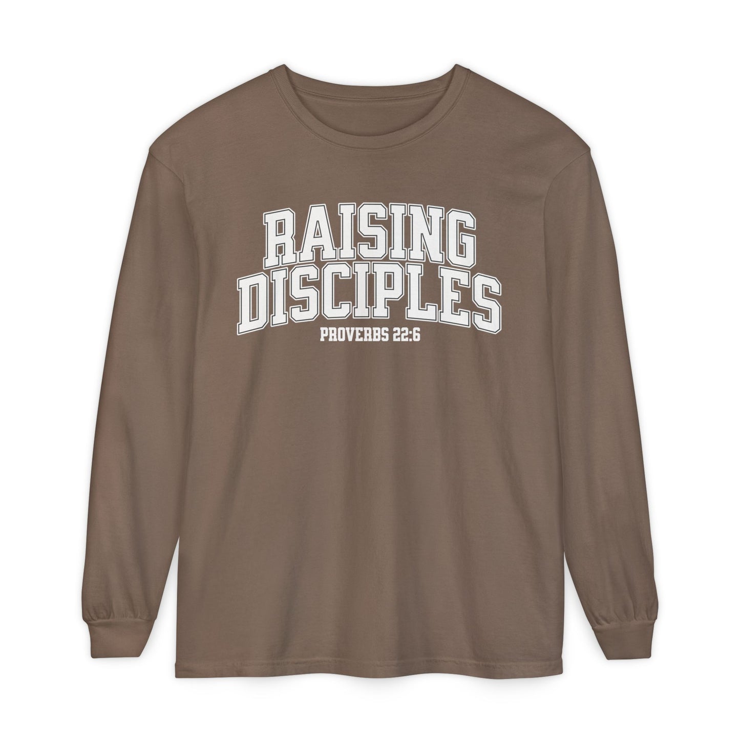 Raising Disciples - Mens - Varsity Long Sleeve T-Shirt
