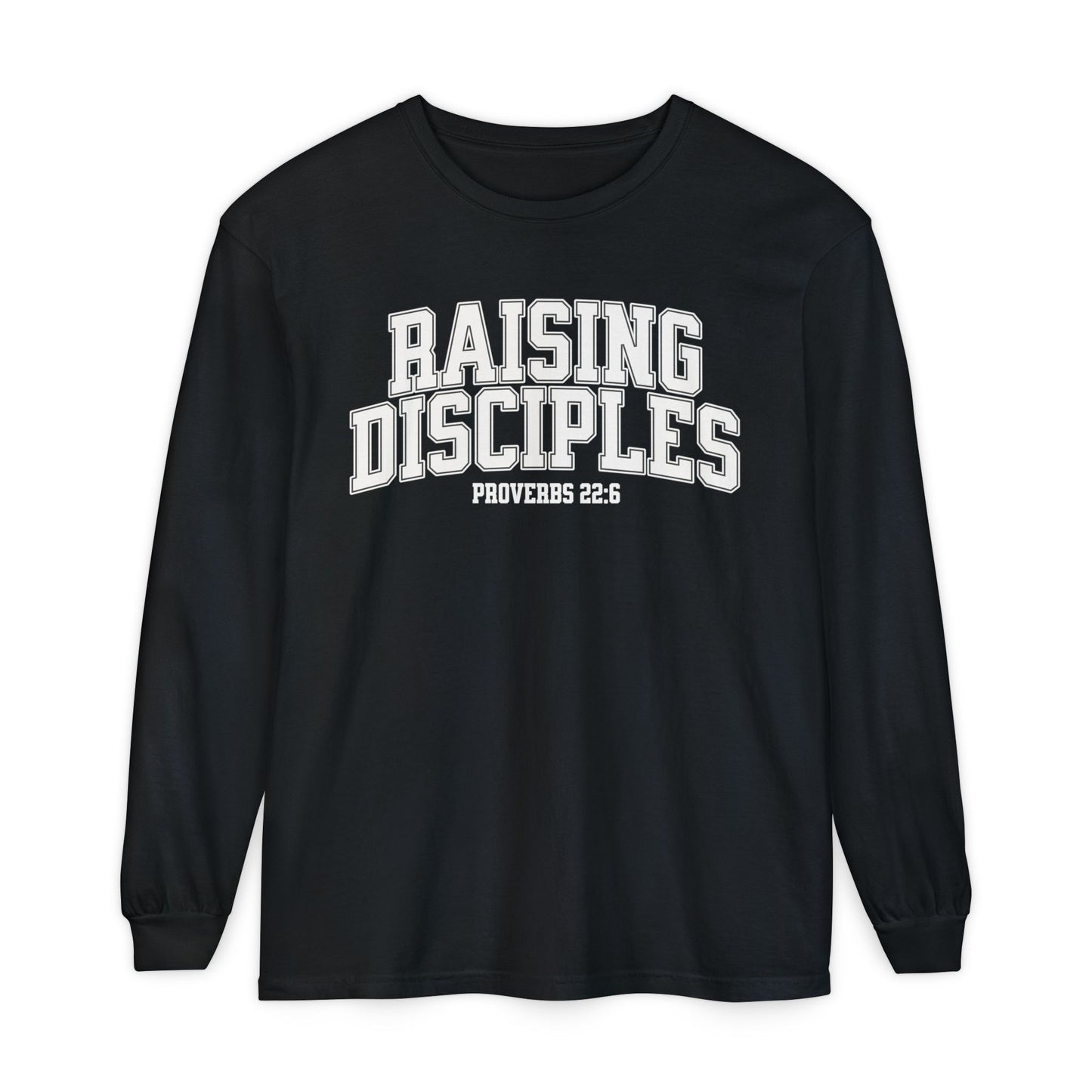 Raising Disciples - Mens - Varsity Long Sleeve T-Shirt