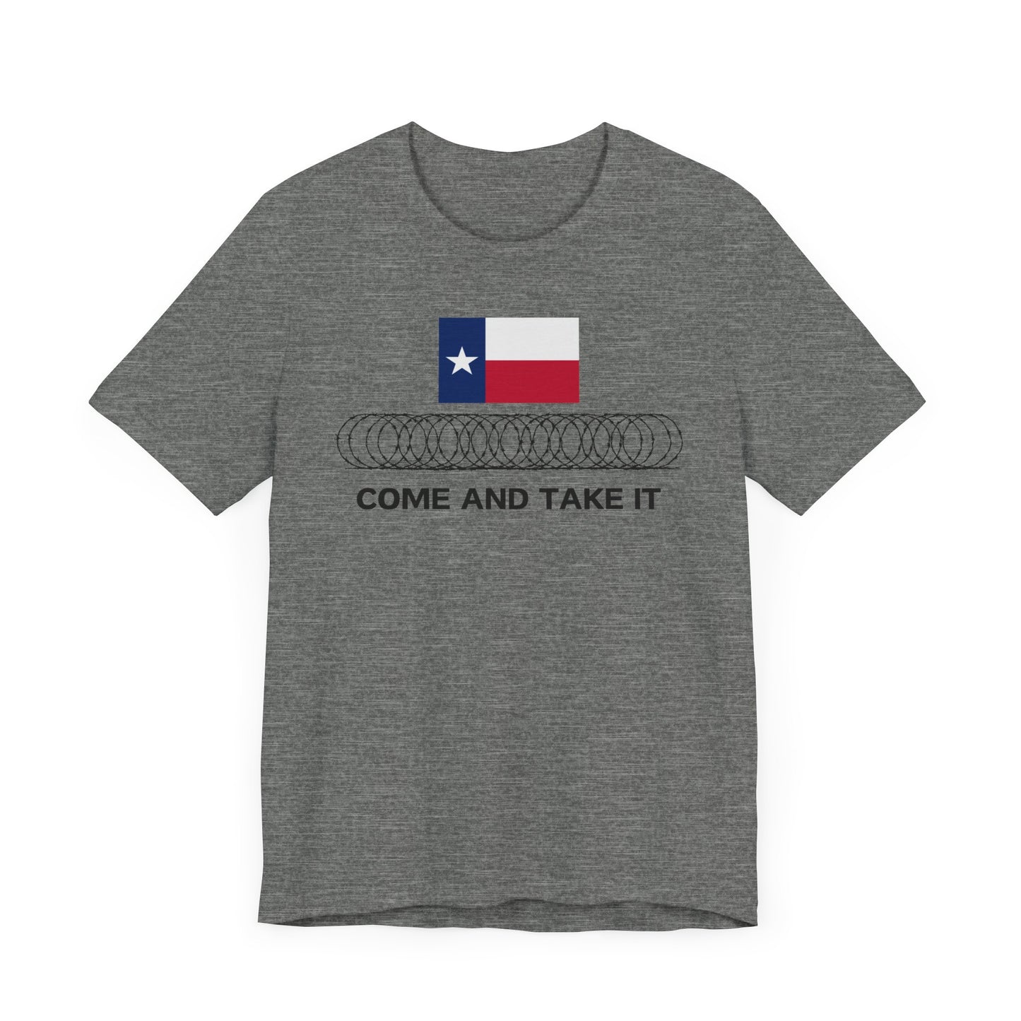 Come And Take It Razor Wire I Stand With Texas Shirt