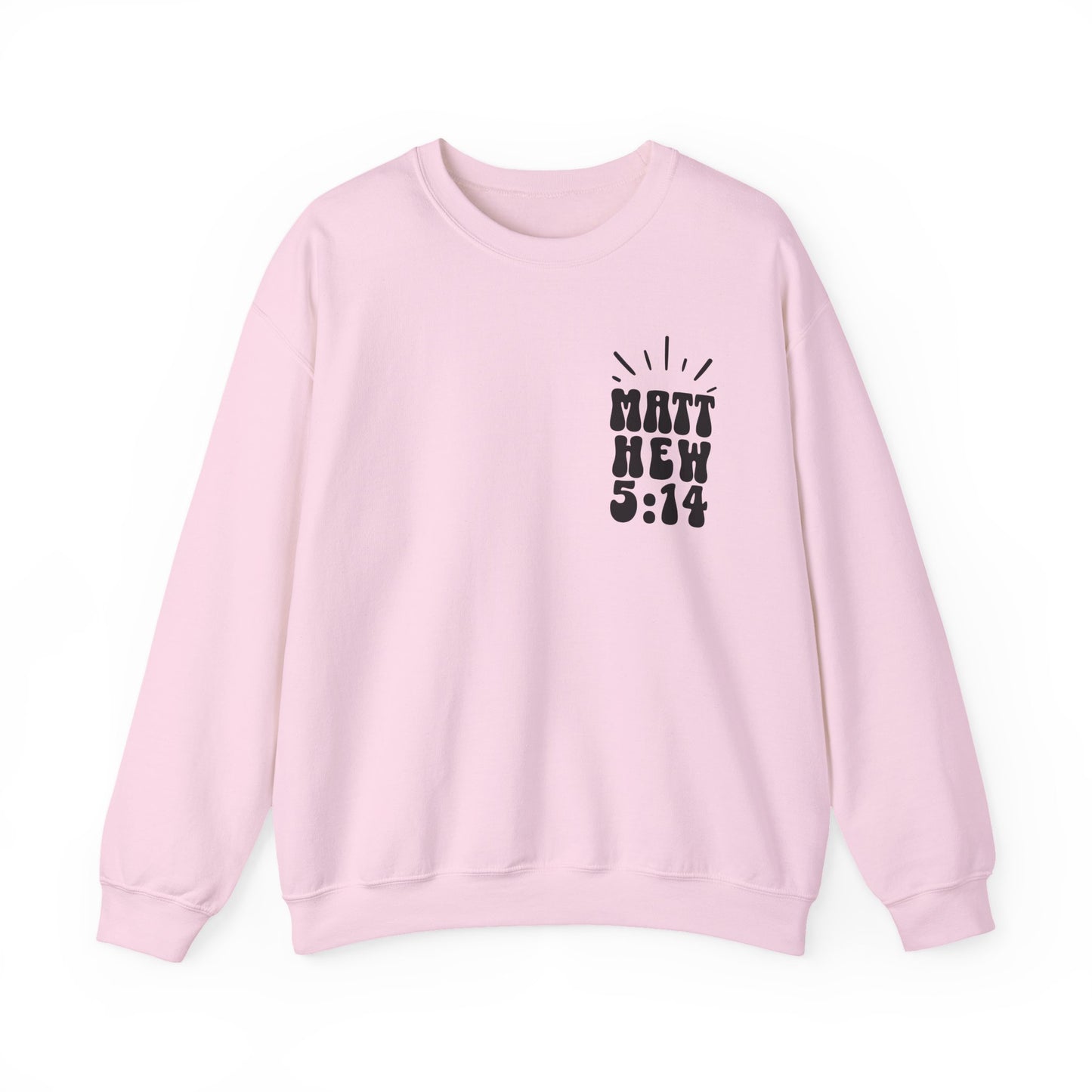 Retro Be The Light Crewneck Sweatshirt