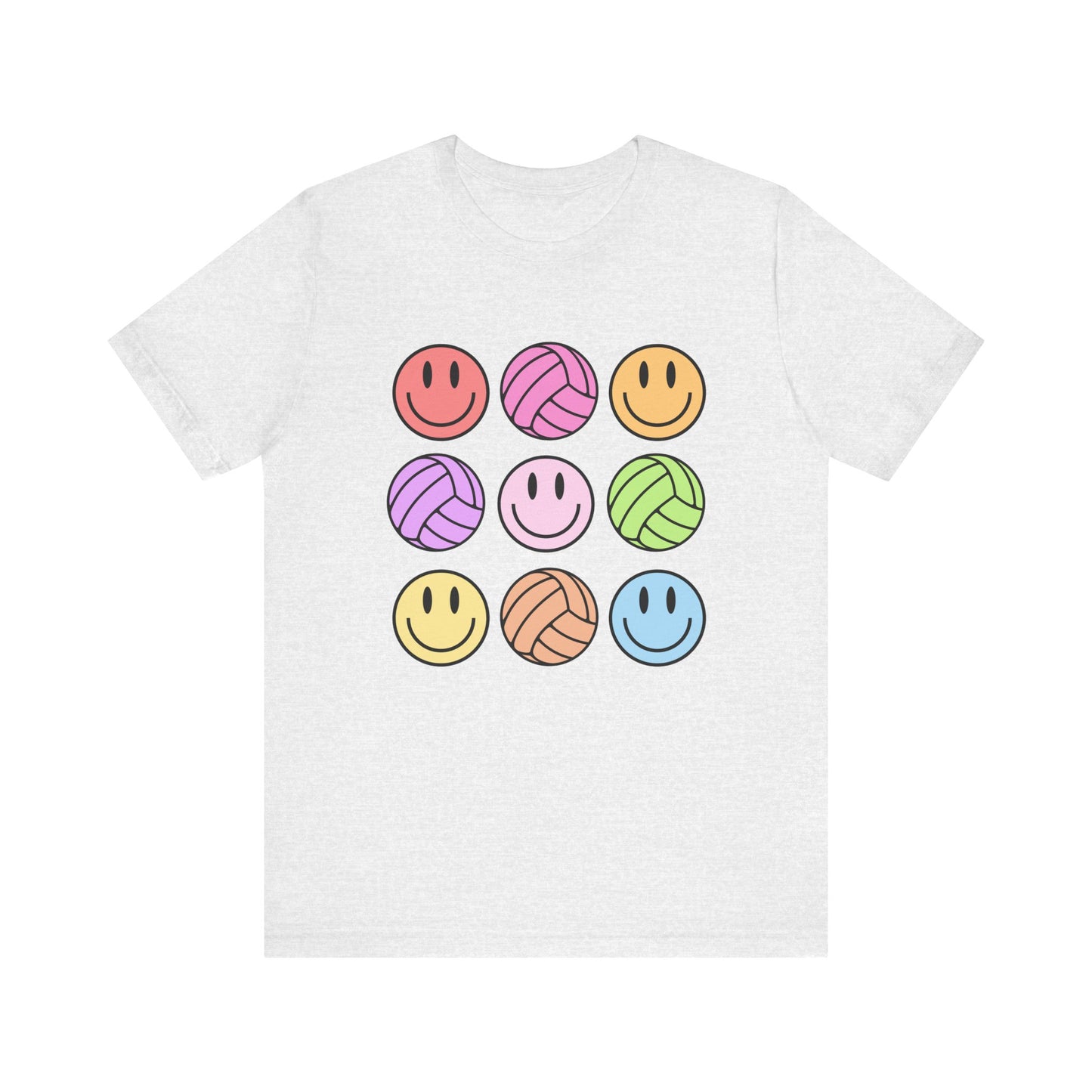 Retro Volleyball Smiley Shirt