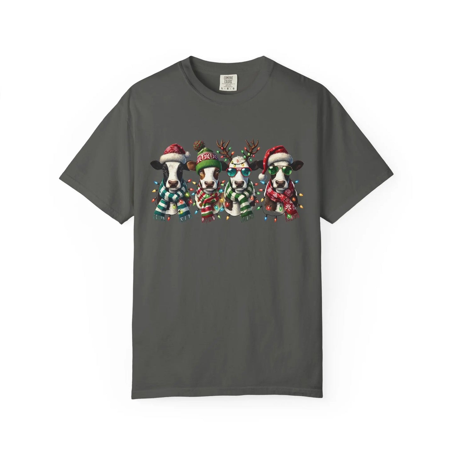 Christmas Cows T-Shirt Printify