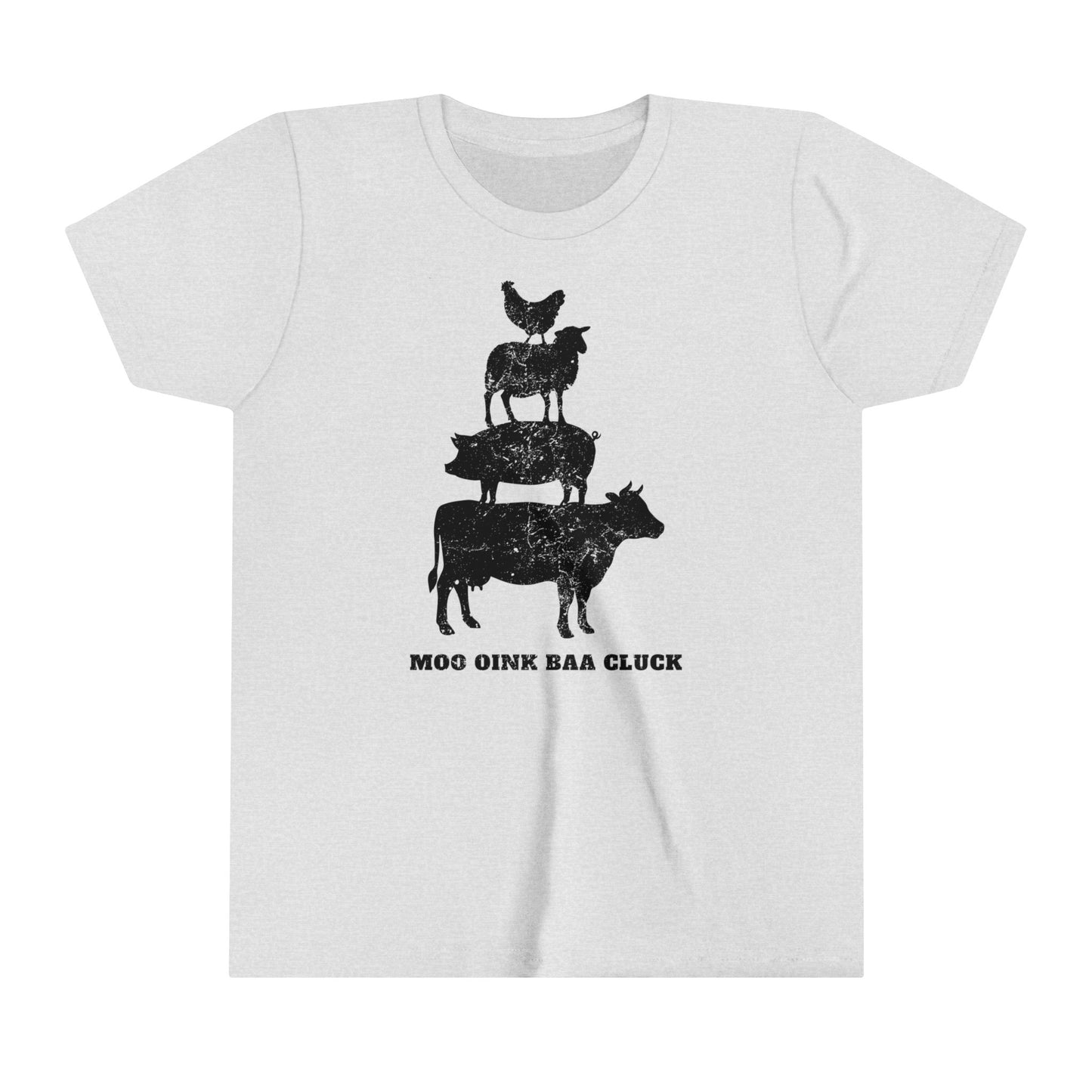 Moo Oink Baa Cluck Farm Kids Tee