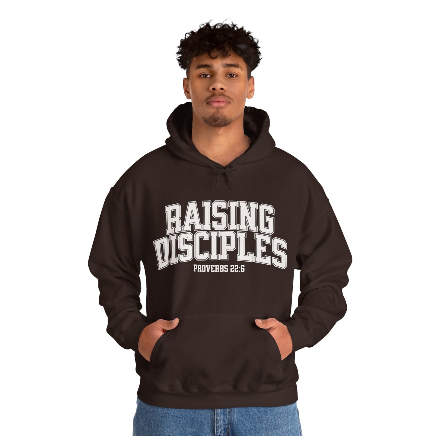 Raising Disciples - Varsity Hooded Sweatshirt