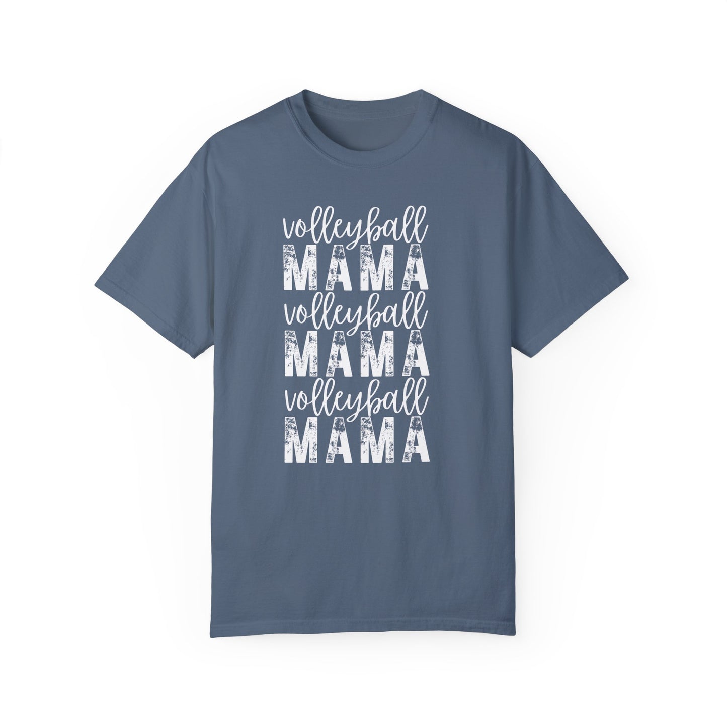 Volleyball Mama -Script and Bold Grunge Tee