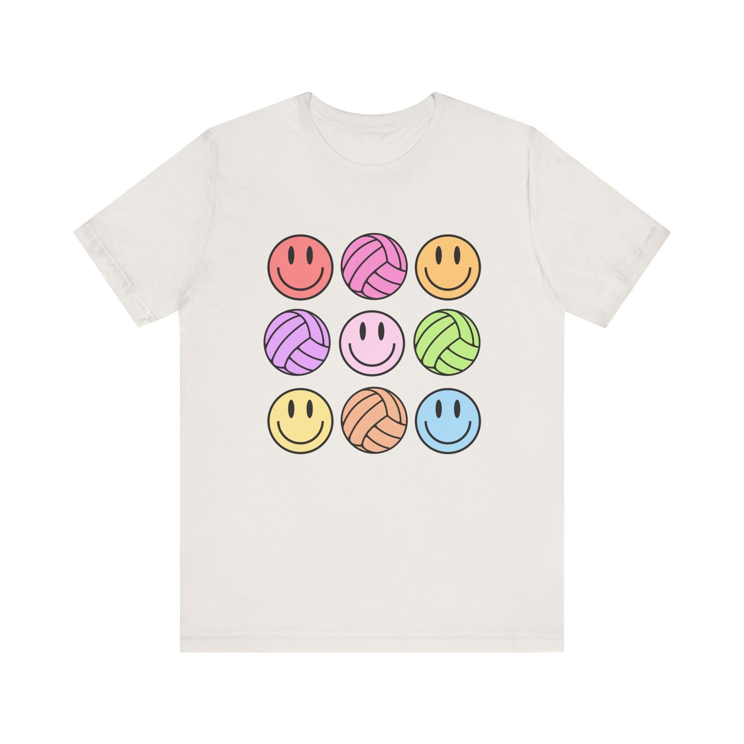 Retro Volleyball Smiley Shirt