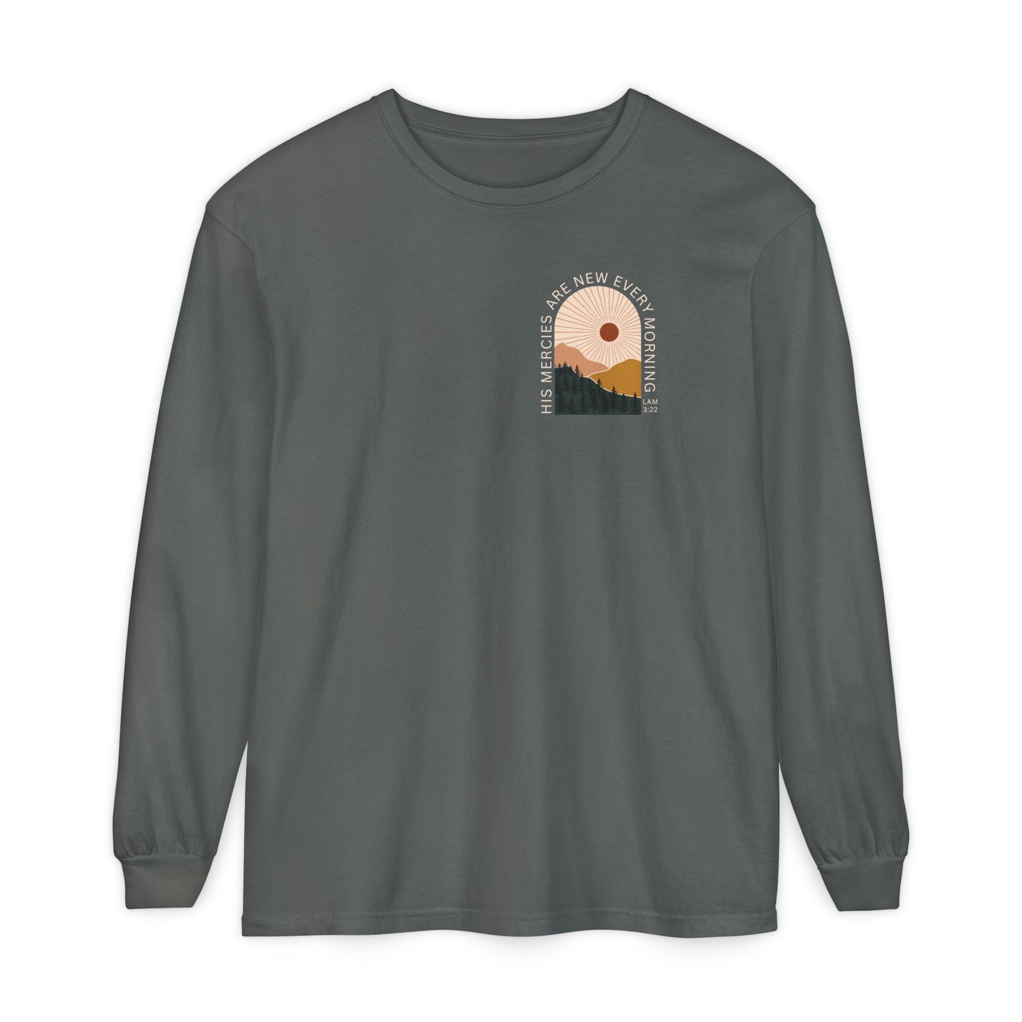 His Mercies Are New Every Morning Long Sleeve Shirt
