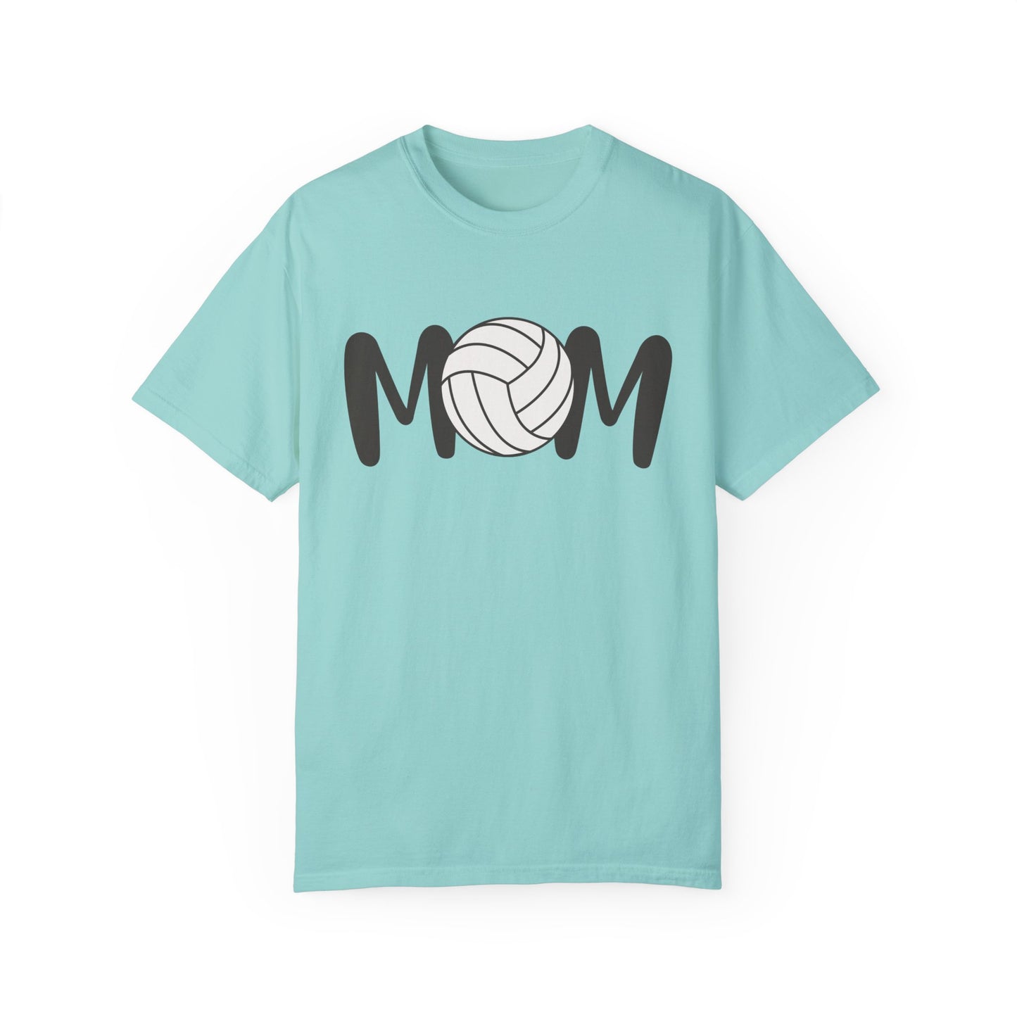 Custom MOM Volleyball Tee with Personalized Name and Number on Back