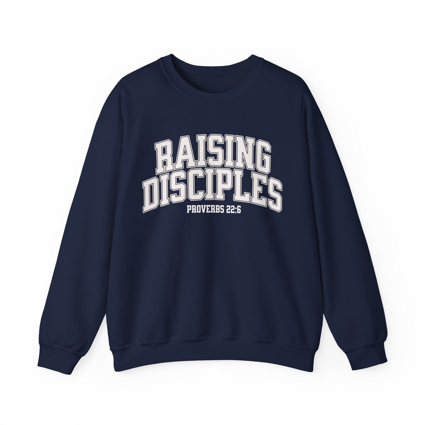 Raising Disciples - Mens - Varsity Crewneck Sweatshirt