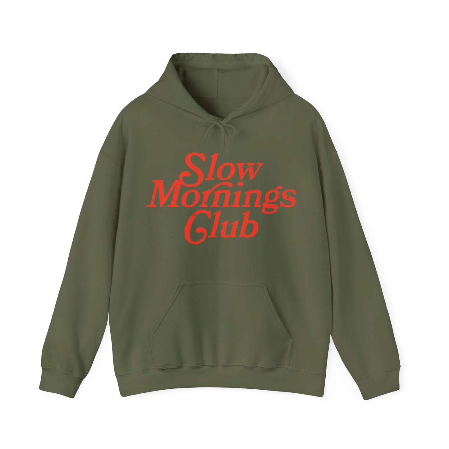 Slow Mornings Club Hoodie