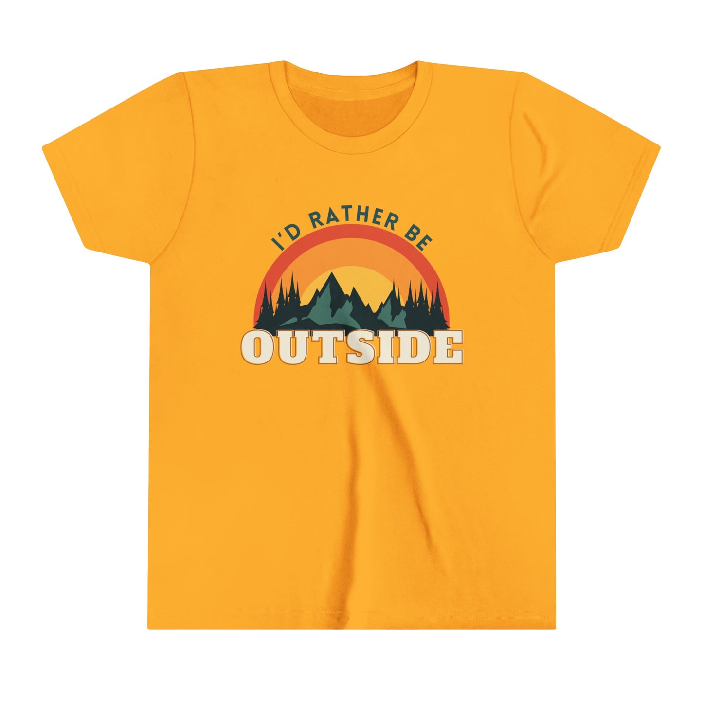 I'd Rather Be Outside Youth Shirt