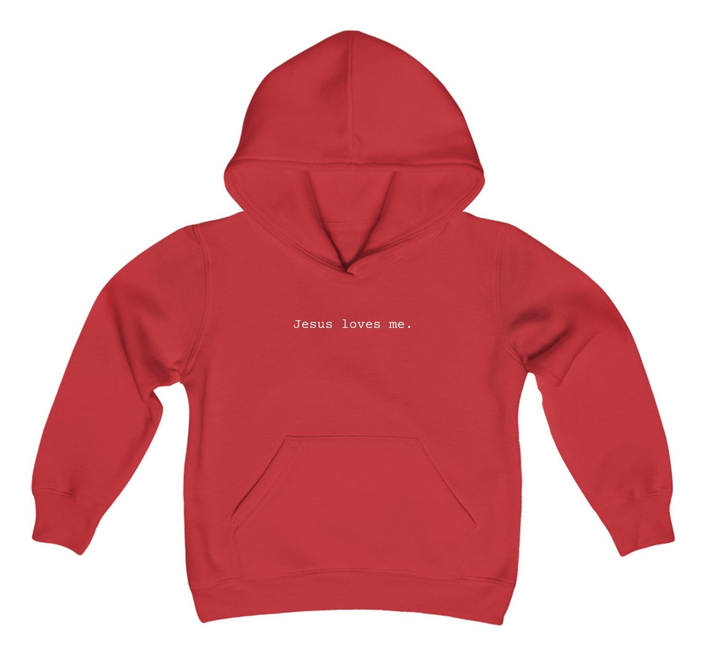 Jesus Loves Me Youth Hoodie