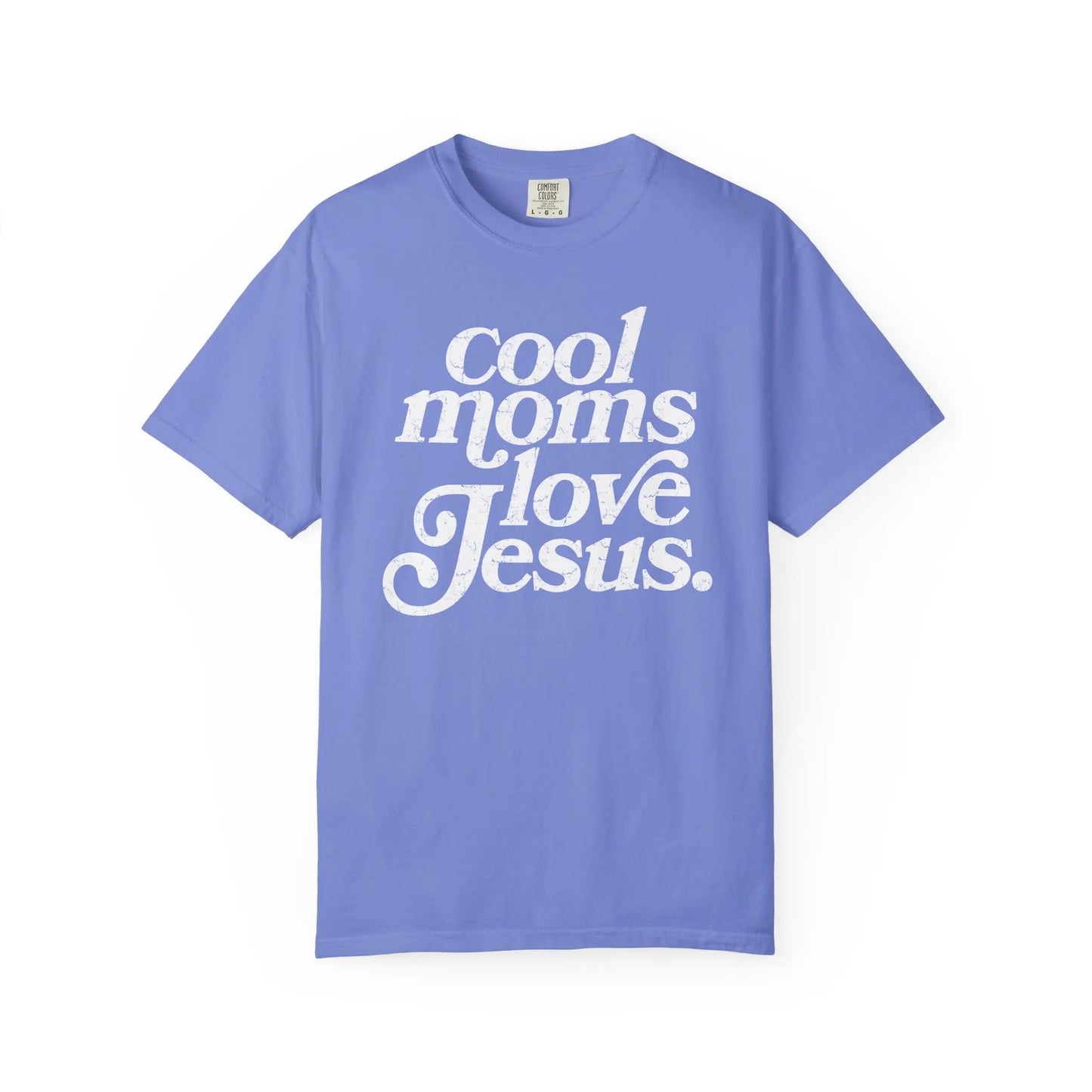 Cool Moms Love Jesus T-Shirt Printify