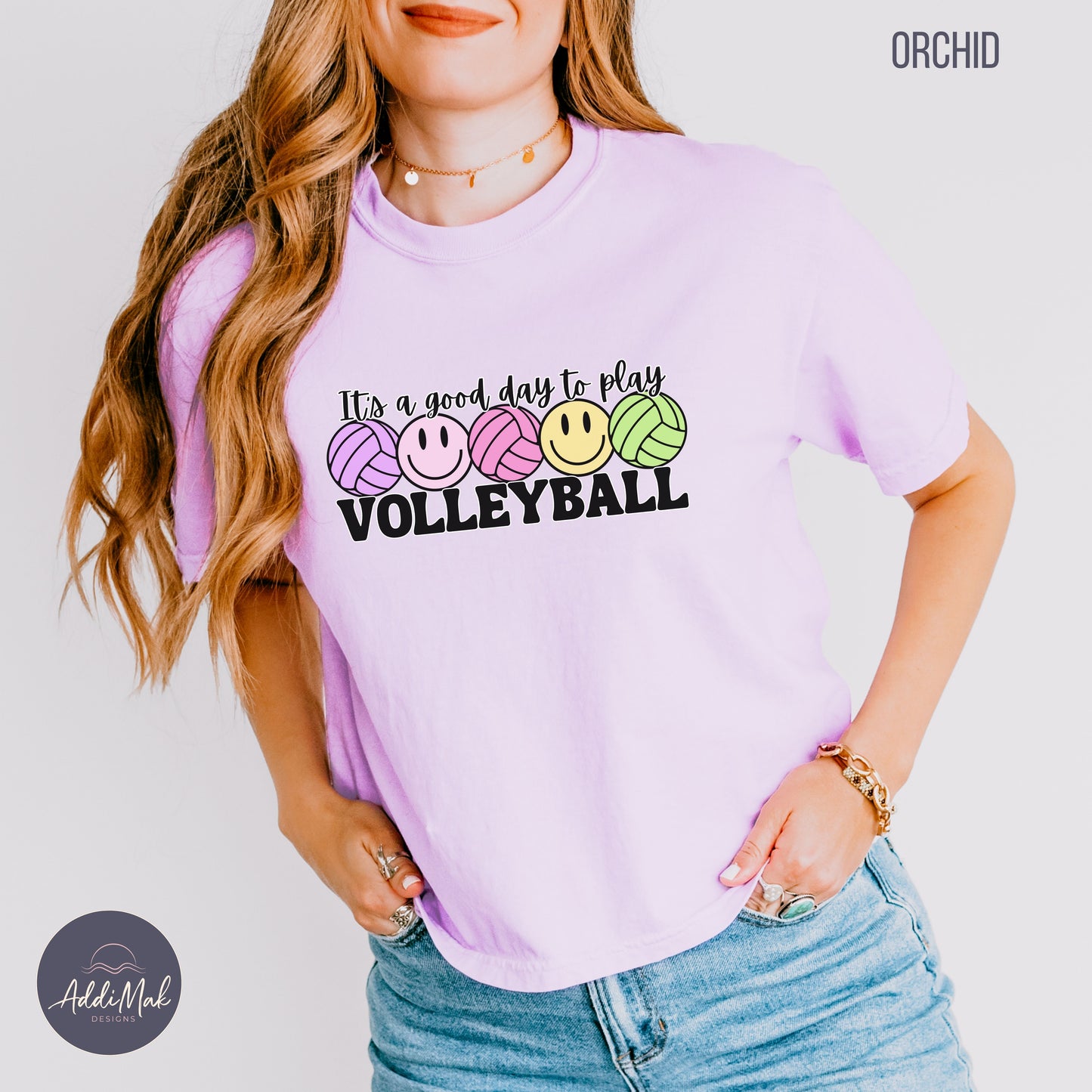 It's a Good Day to Play Volleyball Boxy Cropped T-Shirt