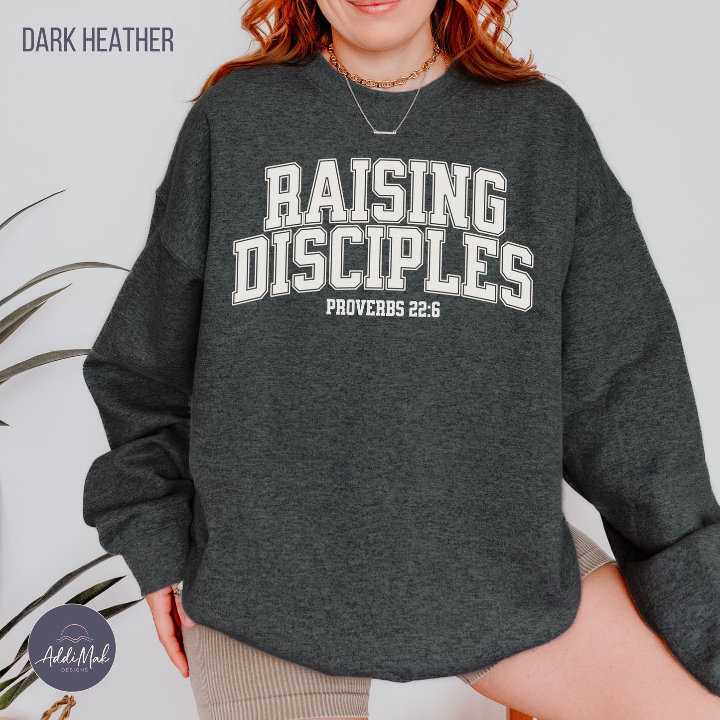 Raising Disciples - Varsity Crewneck Sweatshirt