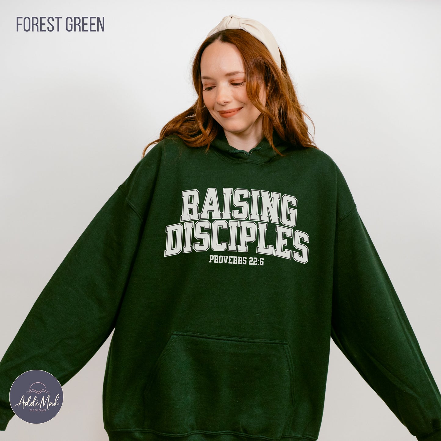 Raising Disciples - Varsity Hooded Sweatshirt