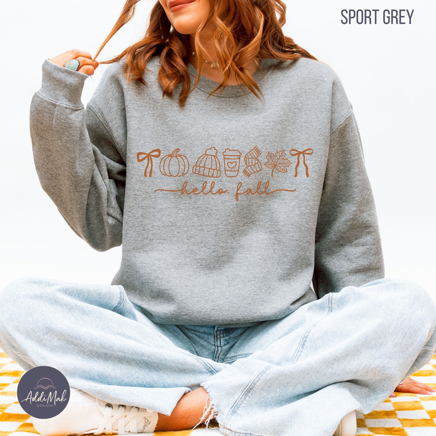 Hello Fall Doodle Sweatshirt