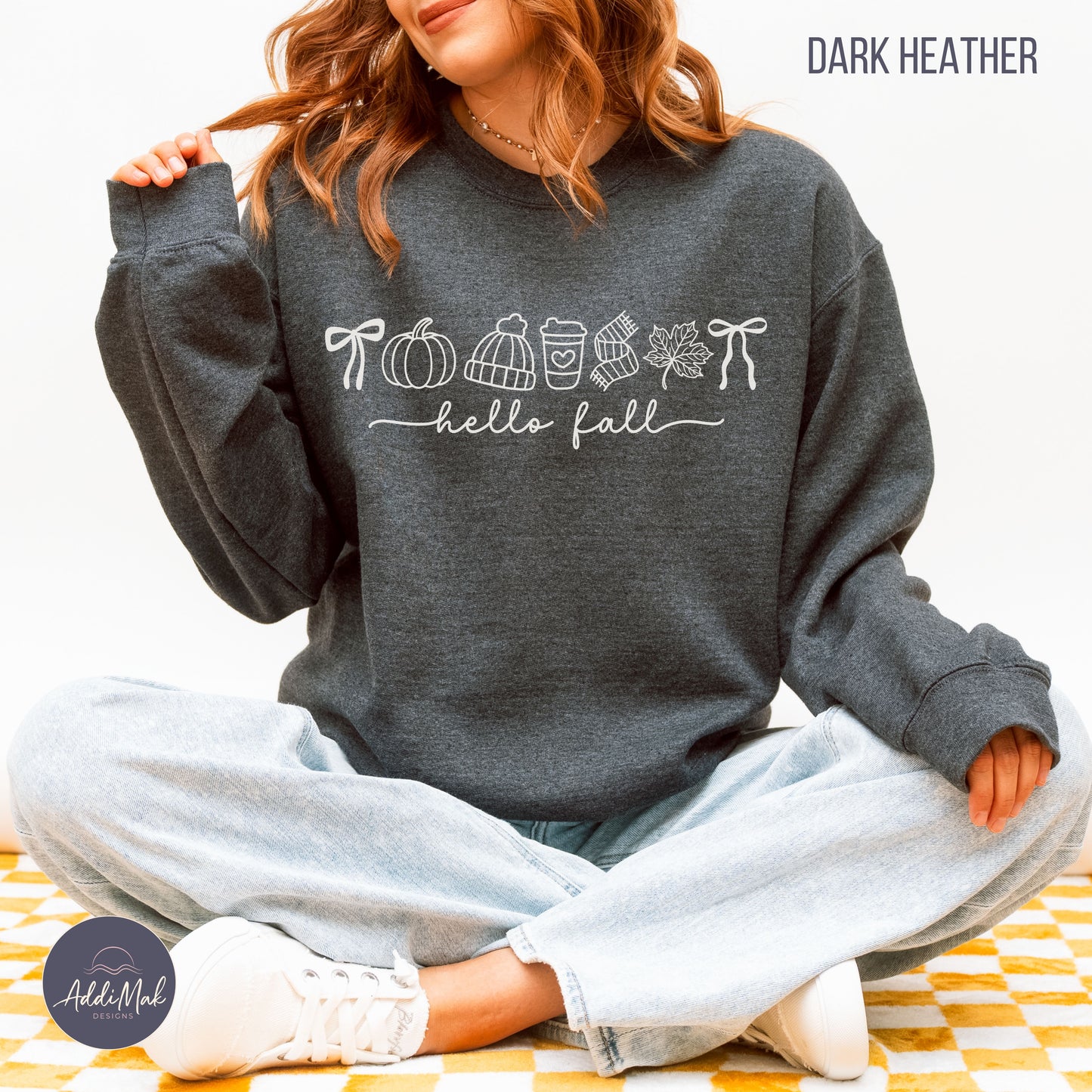Hello Fall Doodle Sweatshirt