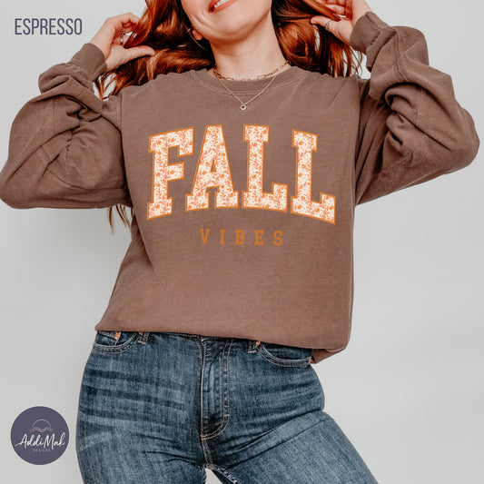 Fall Vibes Cottage Core Long Sleeve T-Shirt