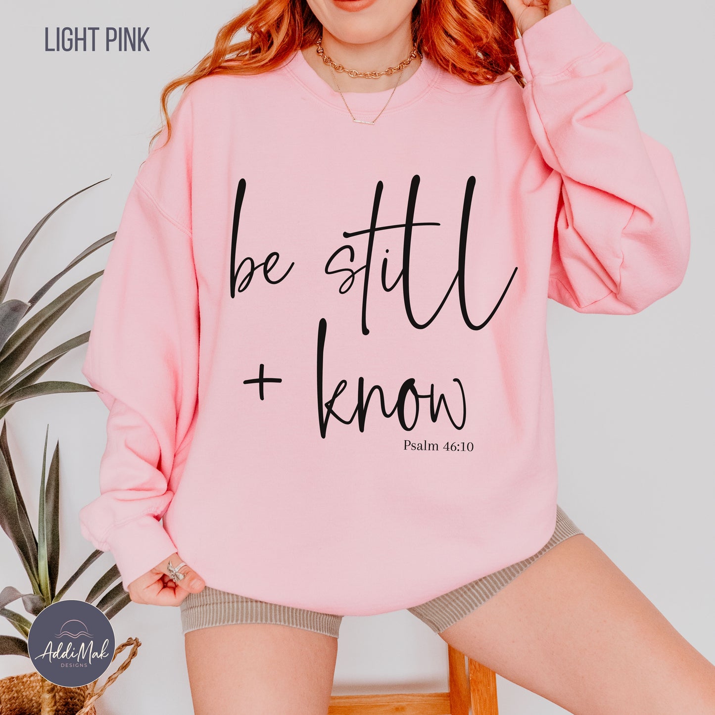 Be Still and Know Crewneck Sweatshirt