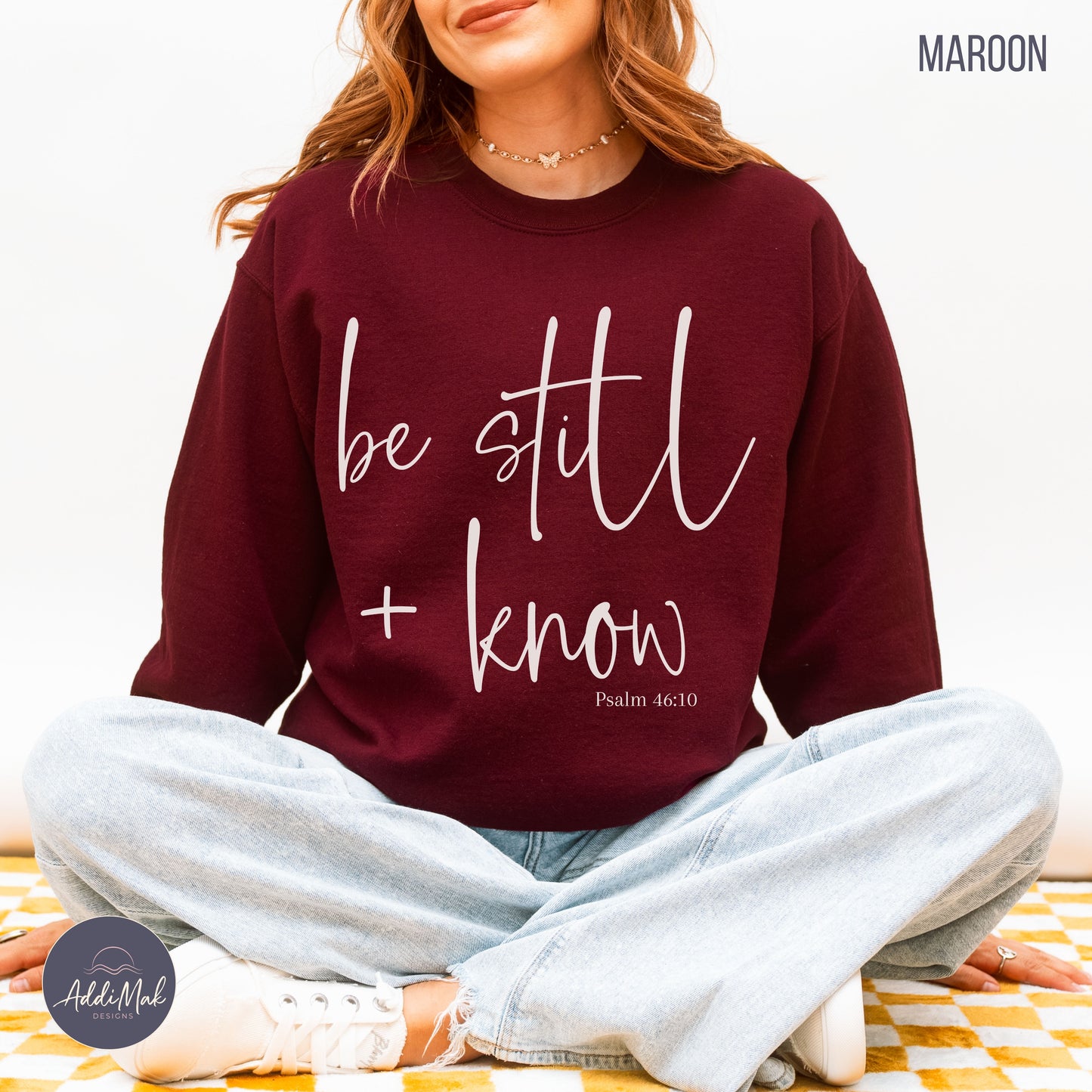Be Still and Know Crewneck Sweatshirt