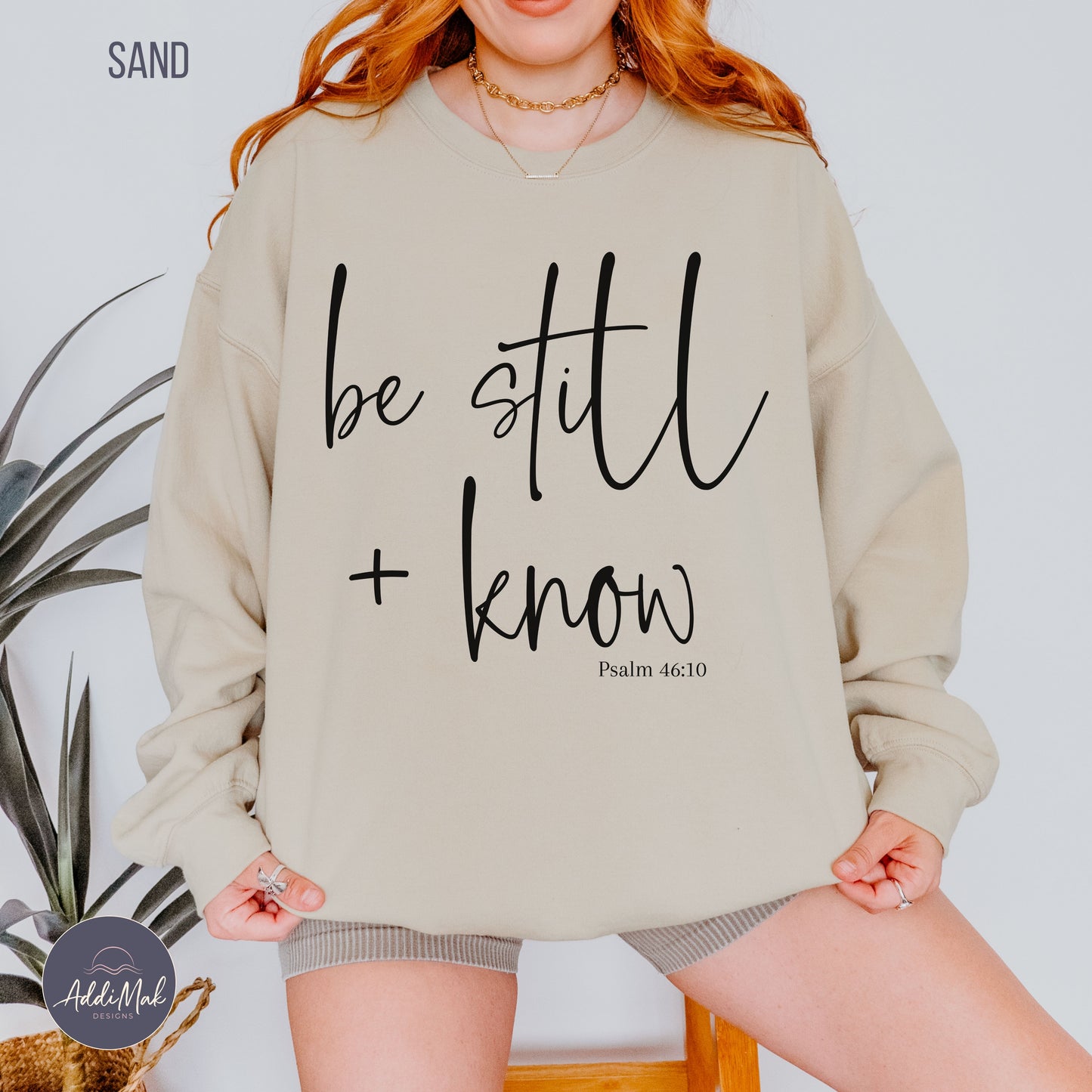 Be Still and Know Crewneck Sweatshirt