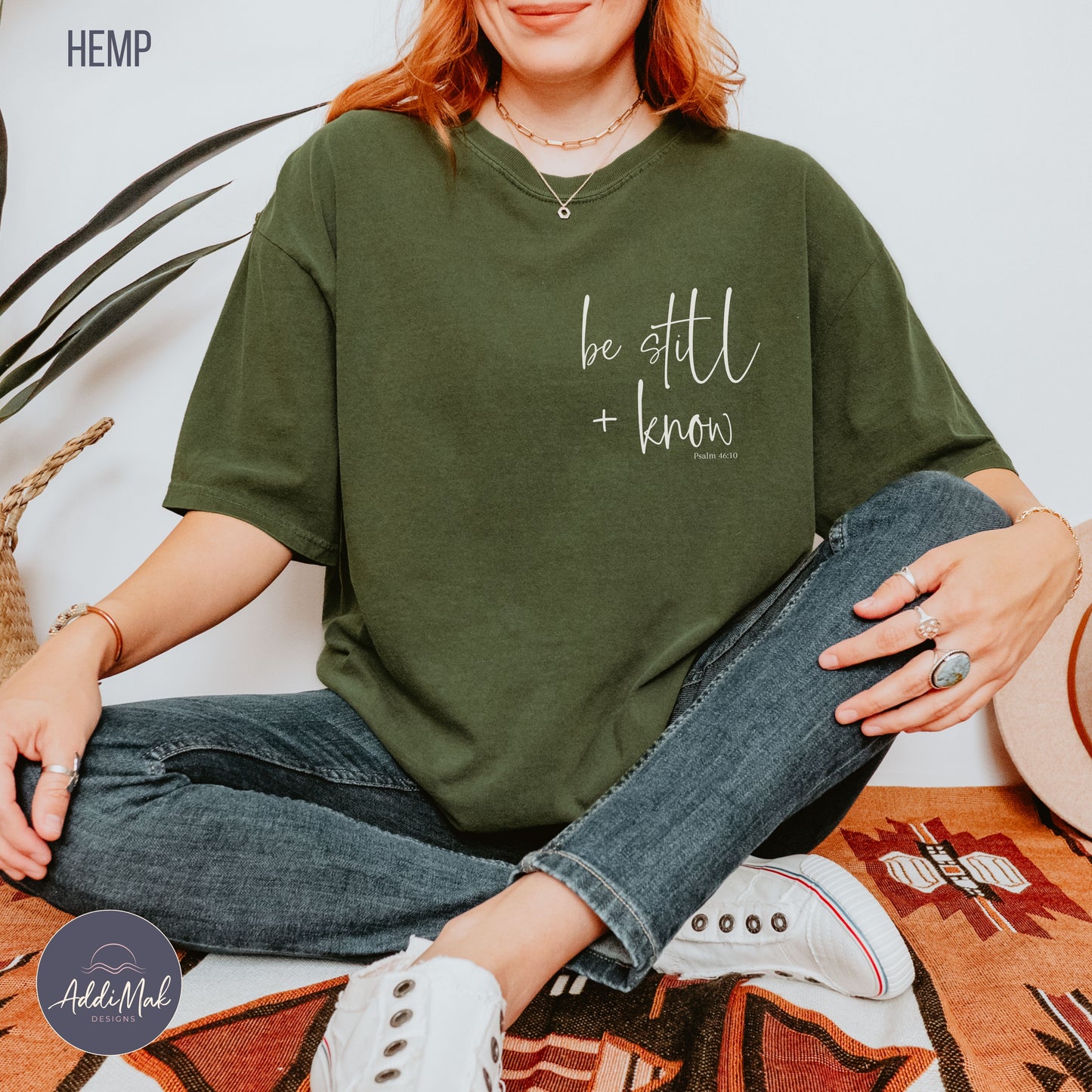 Be Still and Know Psalm 46 10 T-Shirt