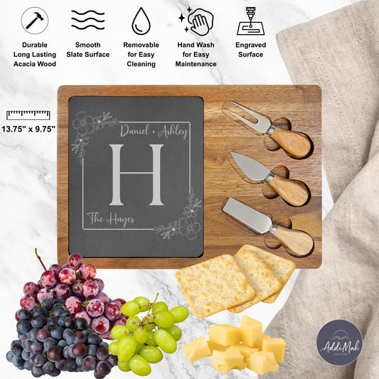 Personalized Charcuterie Board with Custom Engraving