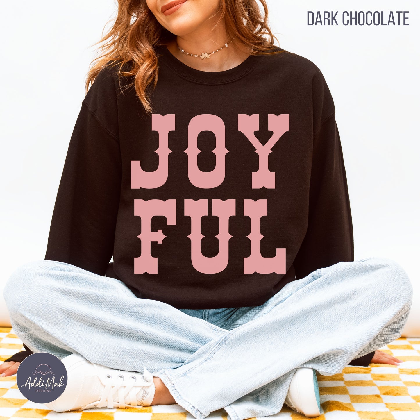 Joyful Christmas Sweatshirt Crewneck