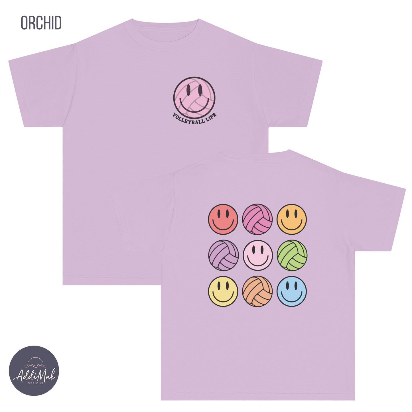 Youth Retro Volleyball Life T-shirt