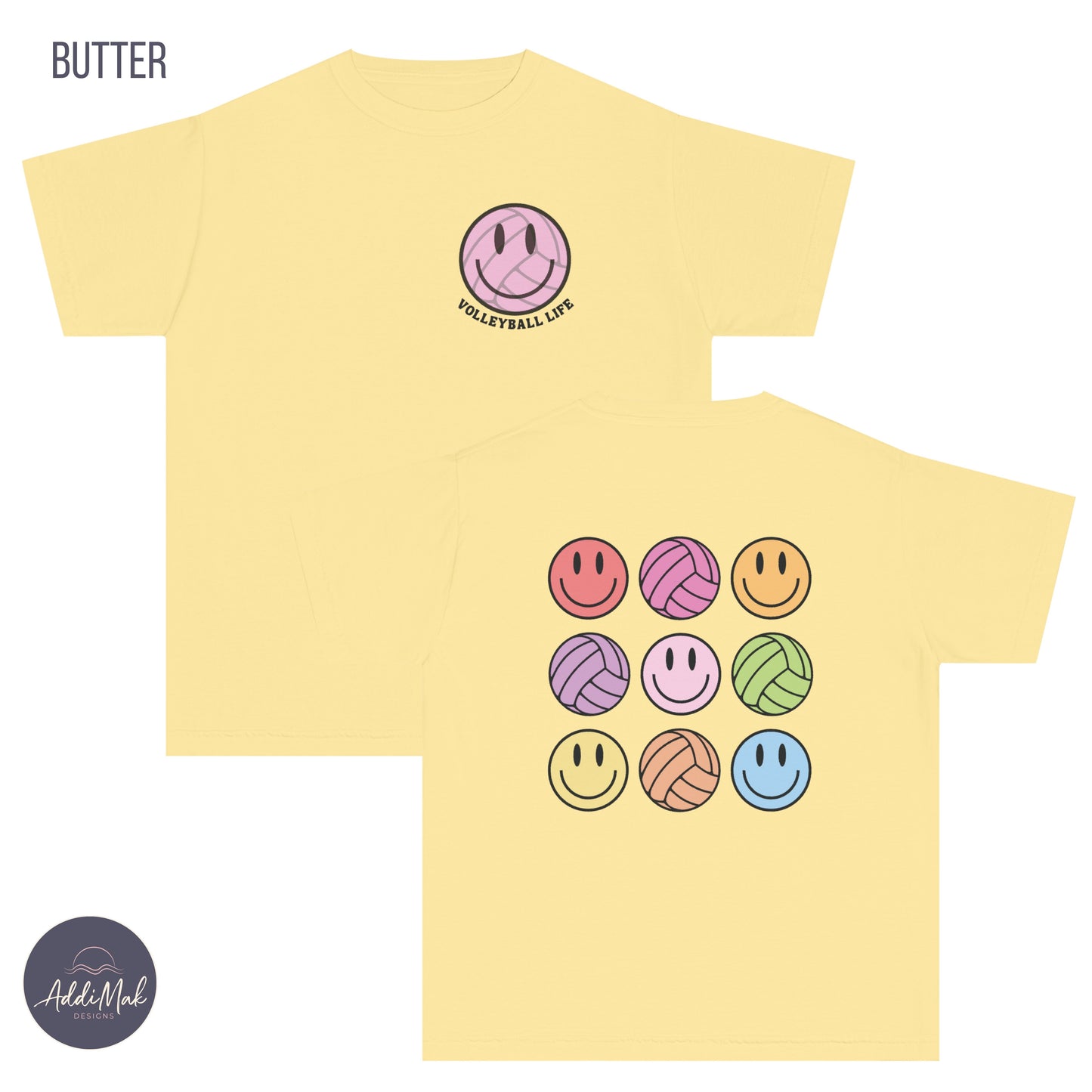 Youth Retro Volleyball Life T-shirt