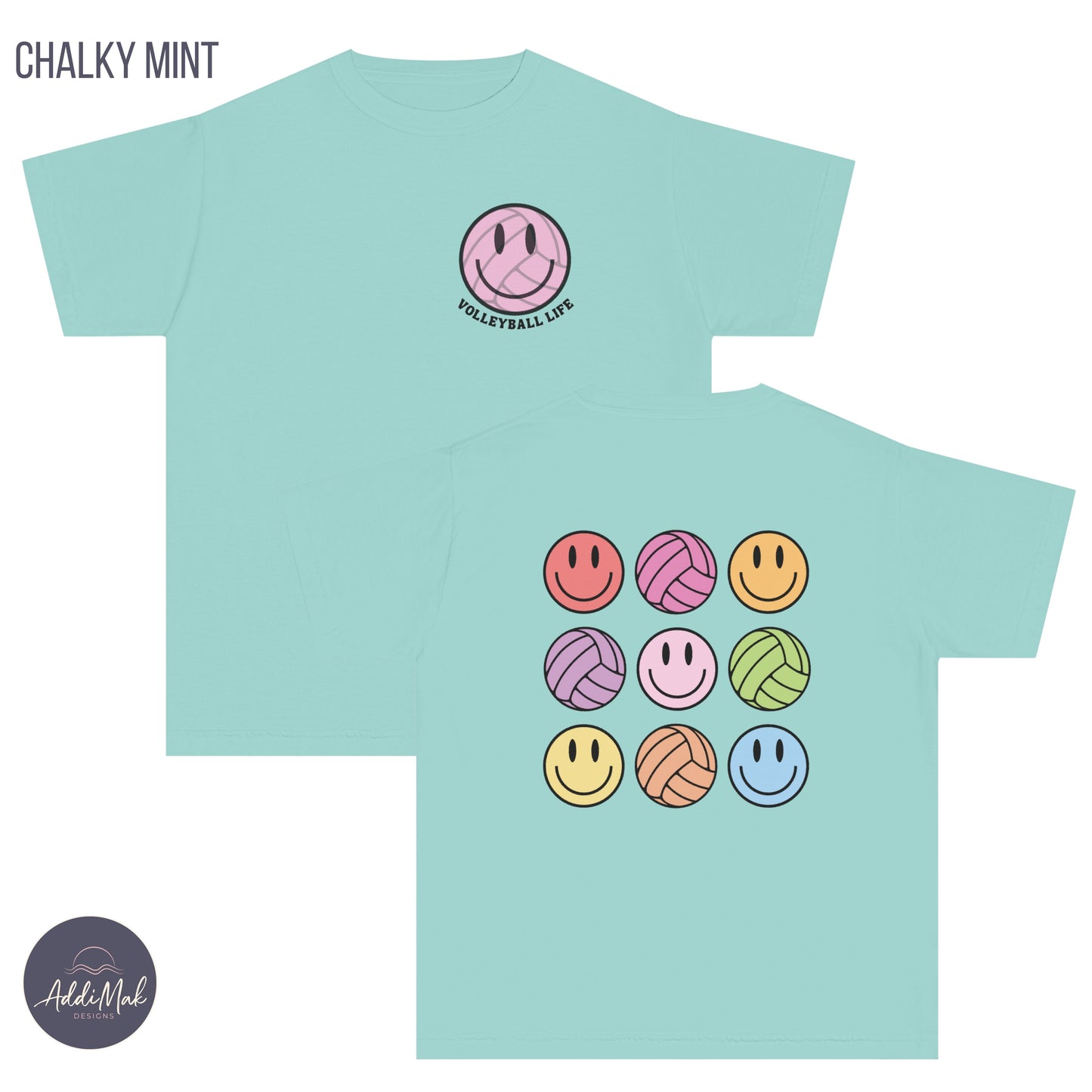 Youth Retro Volleyball Life T-shirt