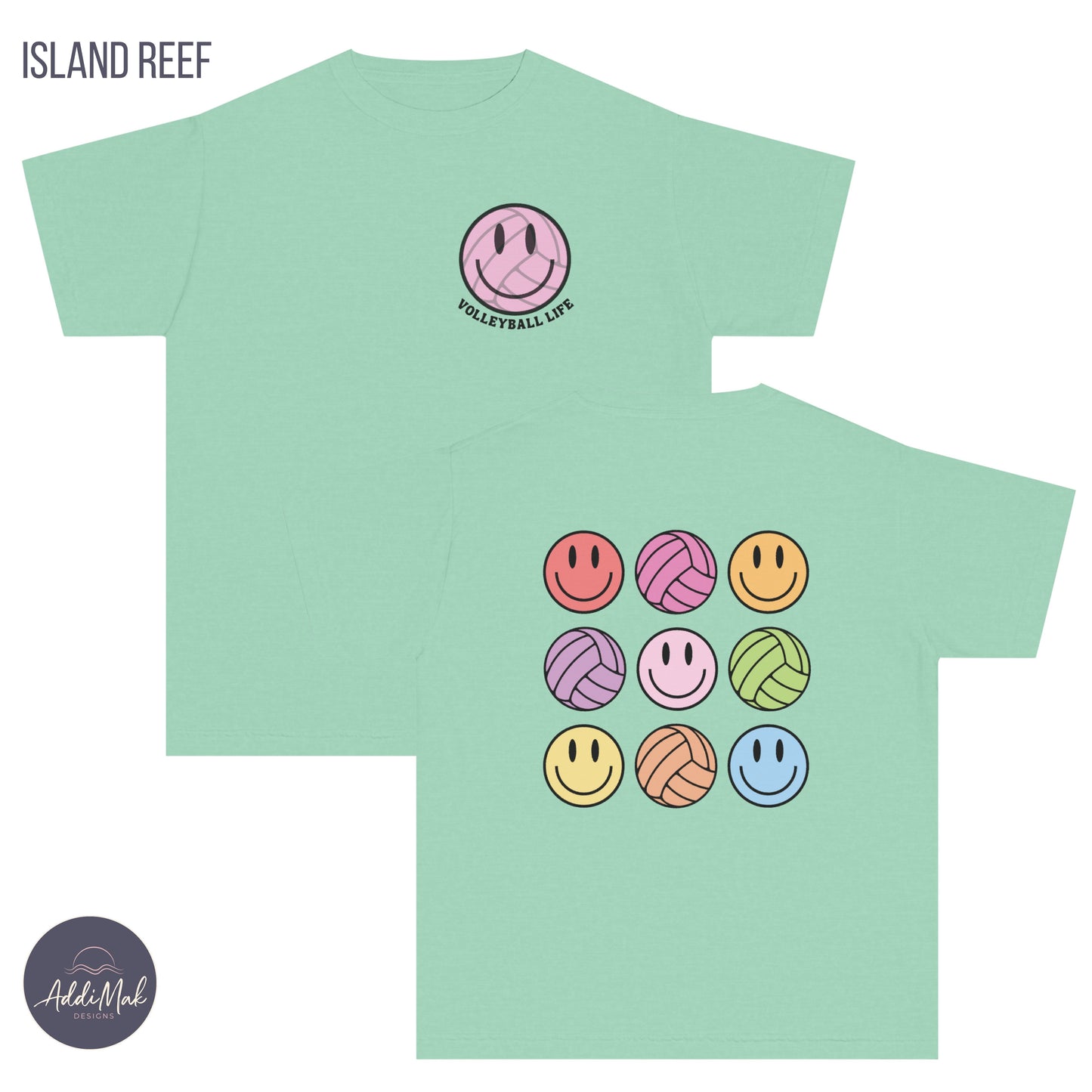 Youth Retro Volleyball Life T-shirt