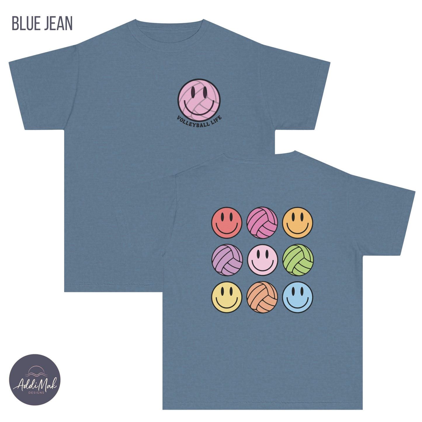 Youth Retro Volleyball Life T-shirt