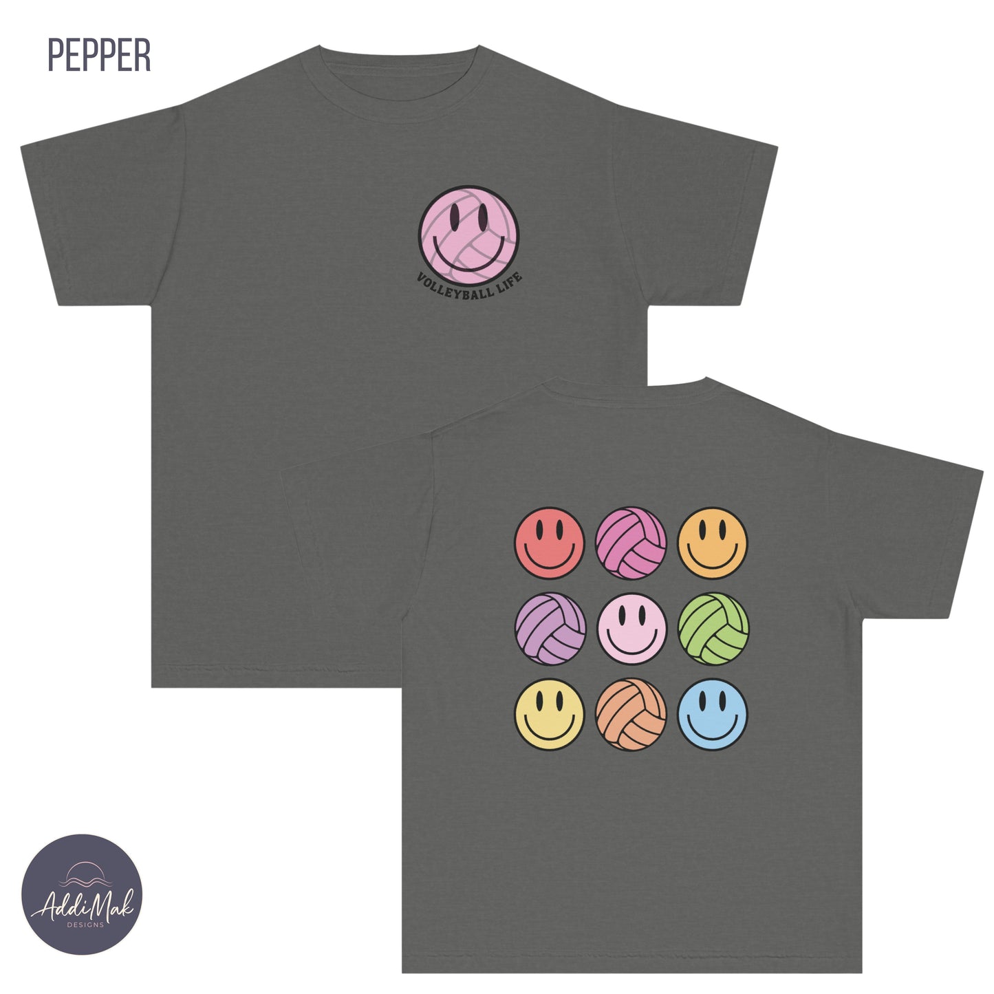 Youth Retro Volleyball Life T-shirt