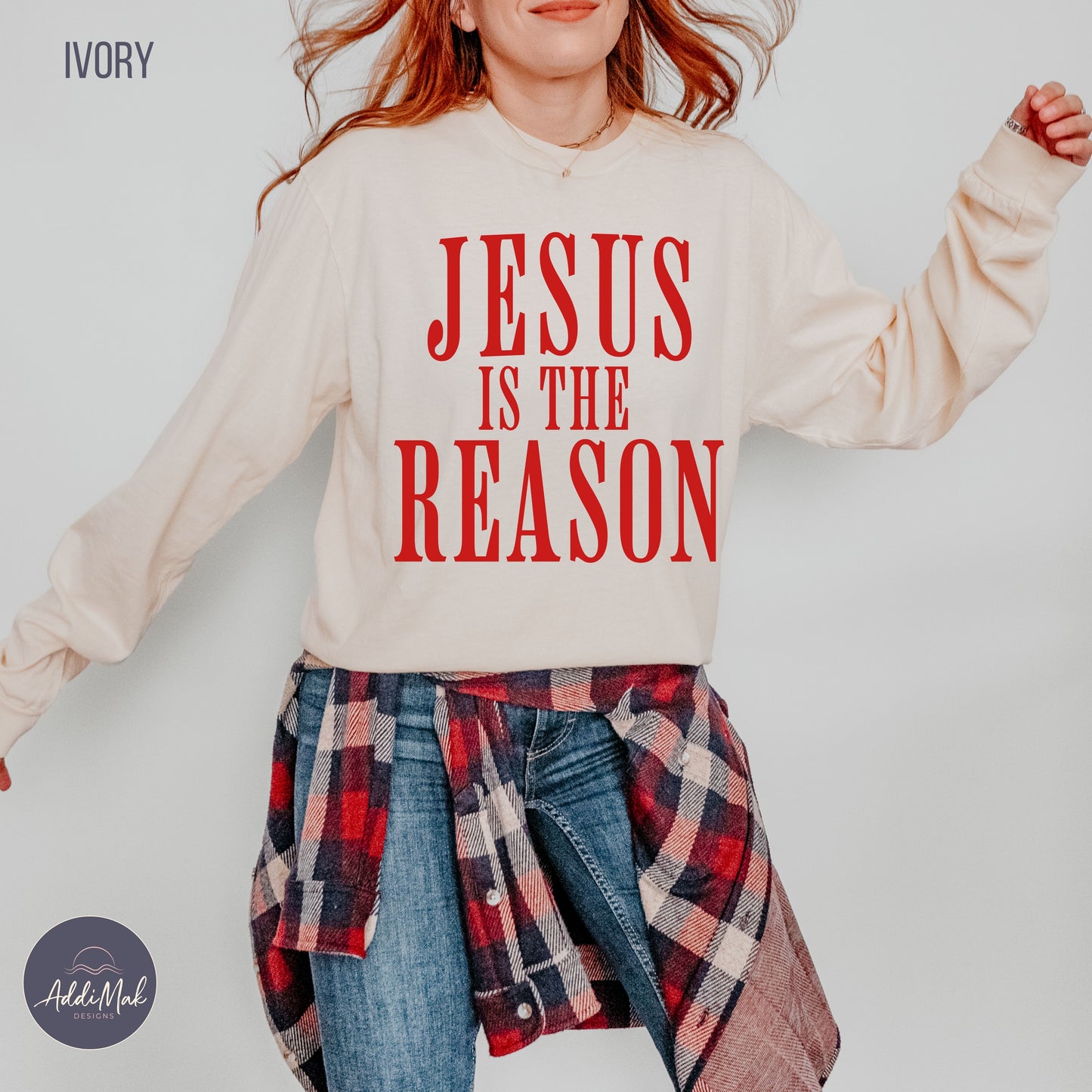 Jesus is the Reason Long Sleeve T-Shirt