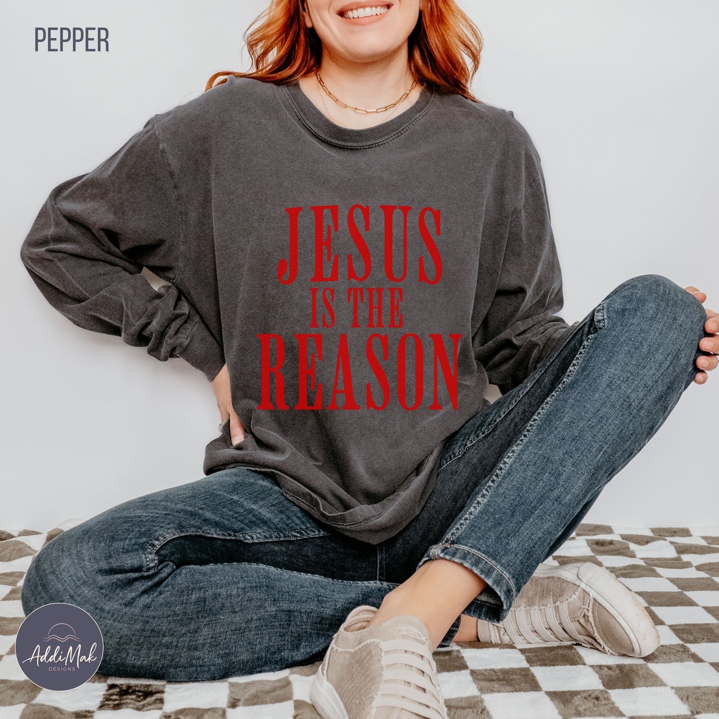 Jesus is the Reason Long Sleeve T-Shirt