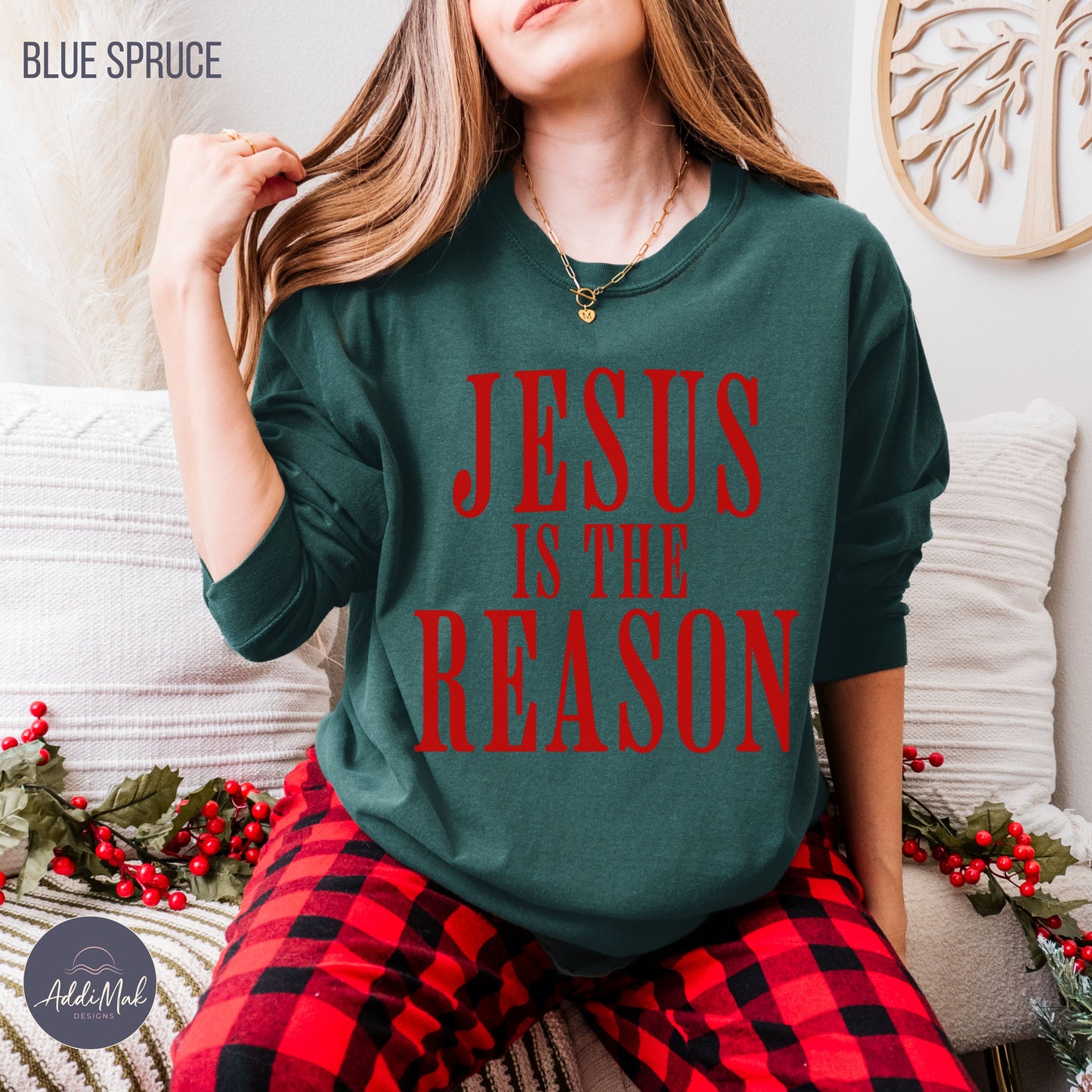 Jesus is the Reason Long Sleeve T-Shirt