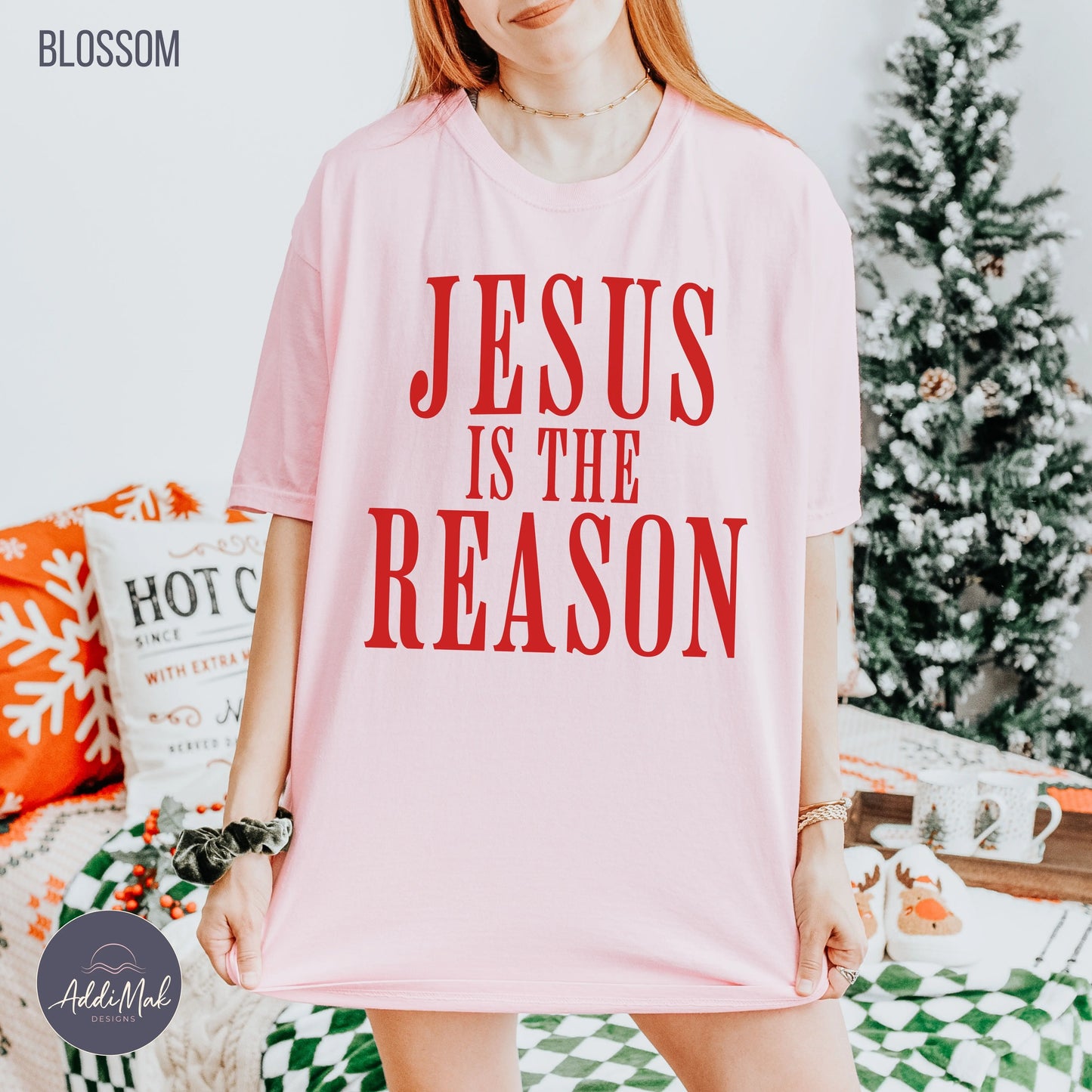 Jesus is the Reason T-Shirt Printify