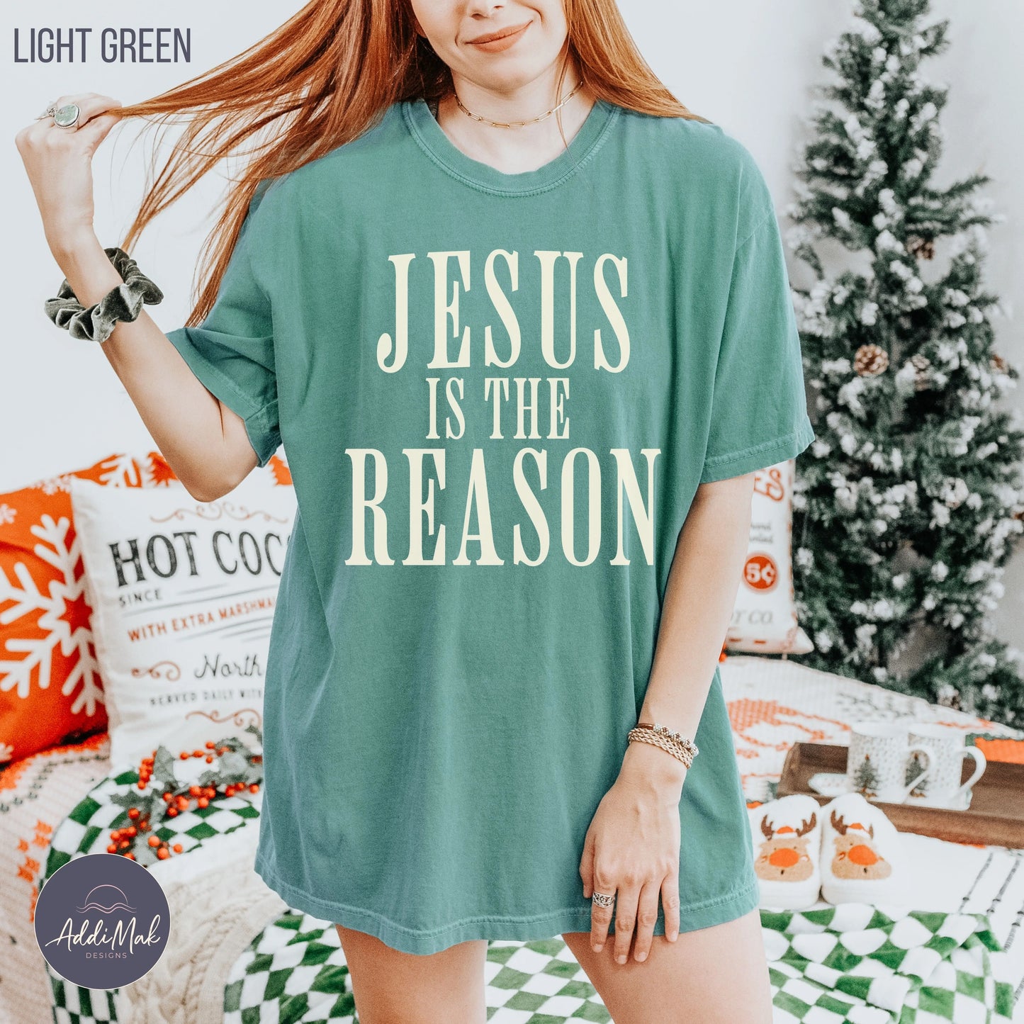 Jesus is the Reason T-Shirt Printify