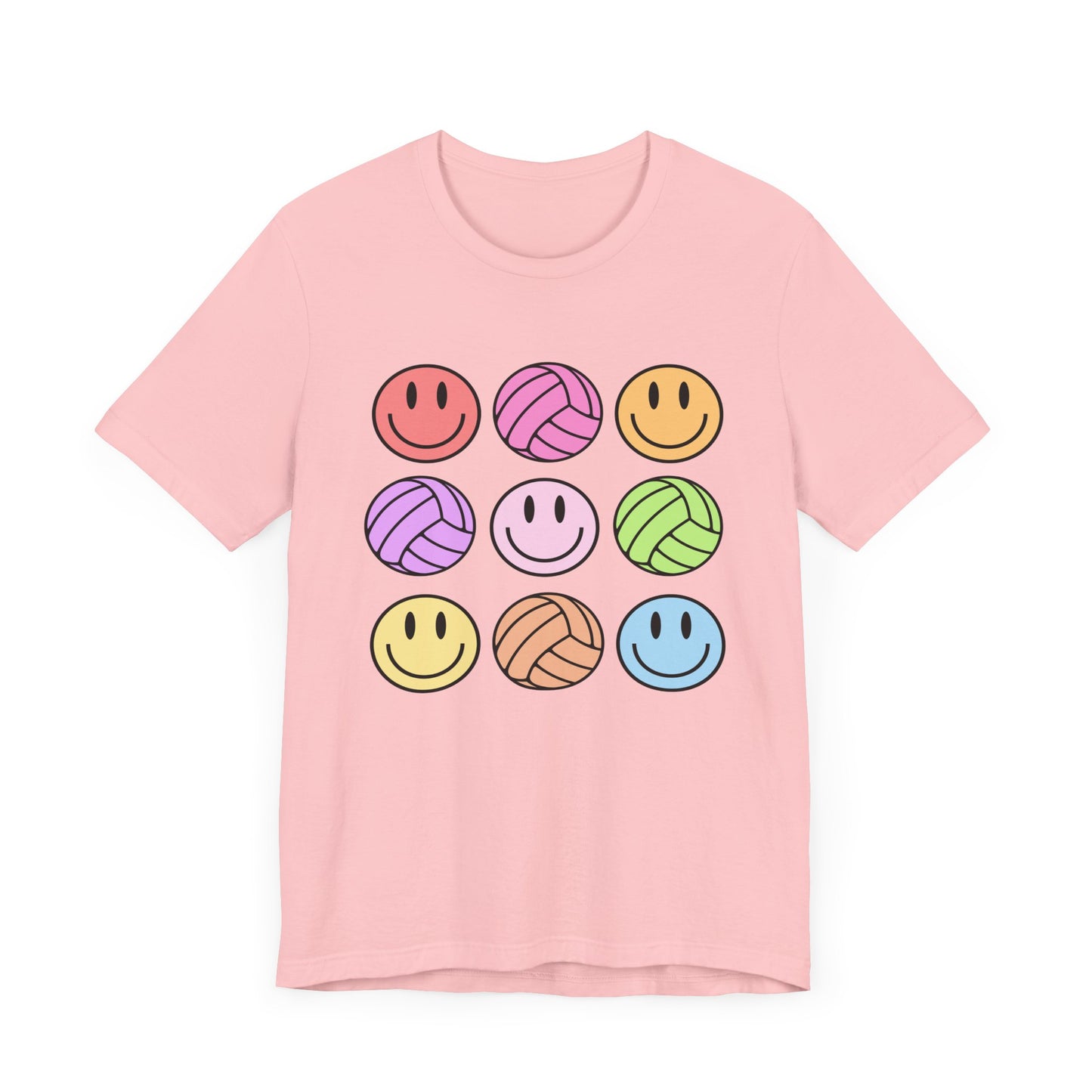 Retro Volleyball Smiley Shirt