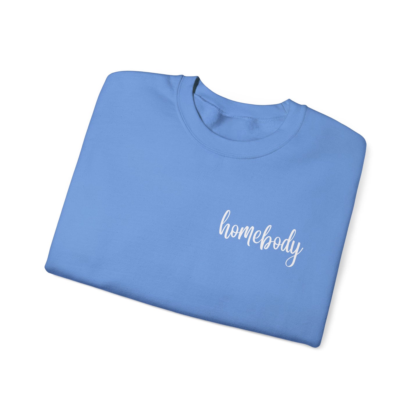 Homebody Script - Small Left Chest - Crewneck Sweatshirt