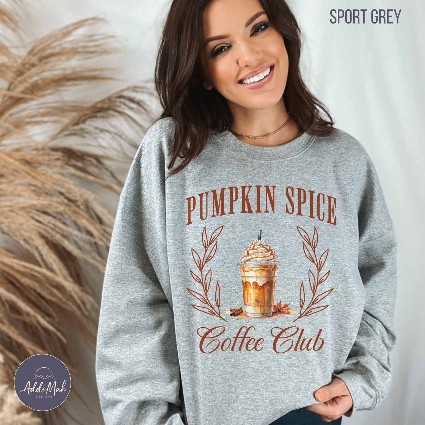 Pumpkin Spice Coffee Club Sweatshirt