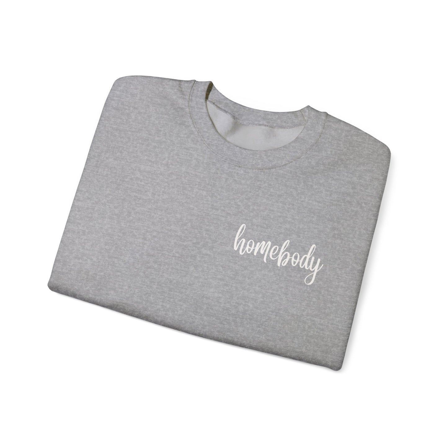 Homebody Script - Small Left Chest - Crewneck Sweatshirt