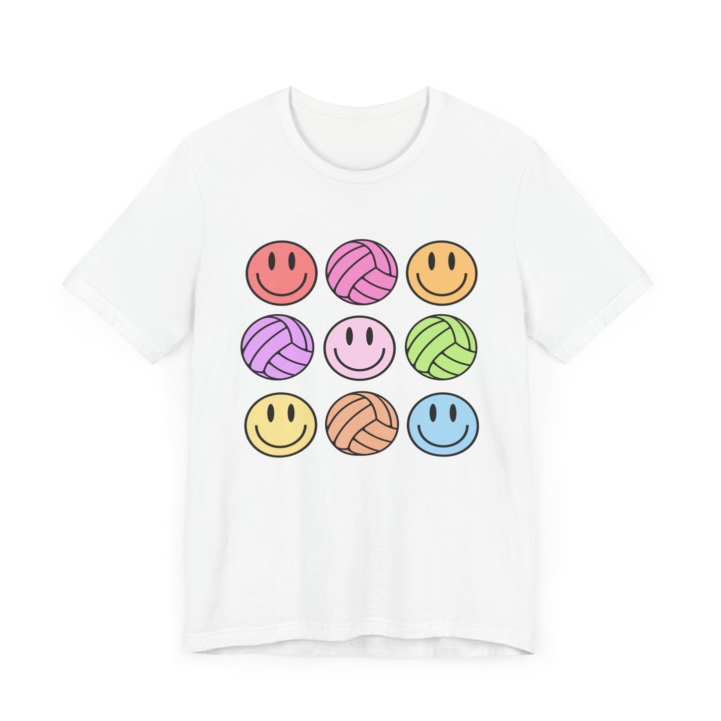 Retro Volleyball Smiley Shirt